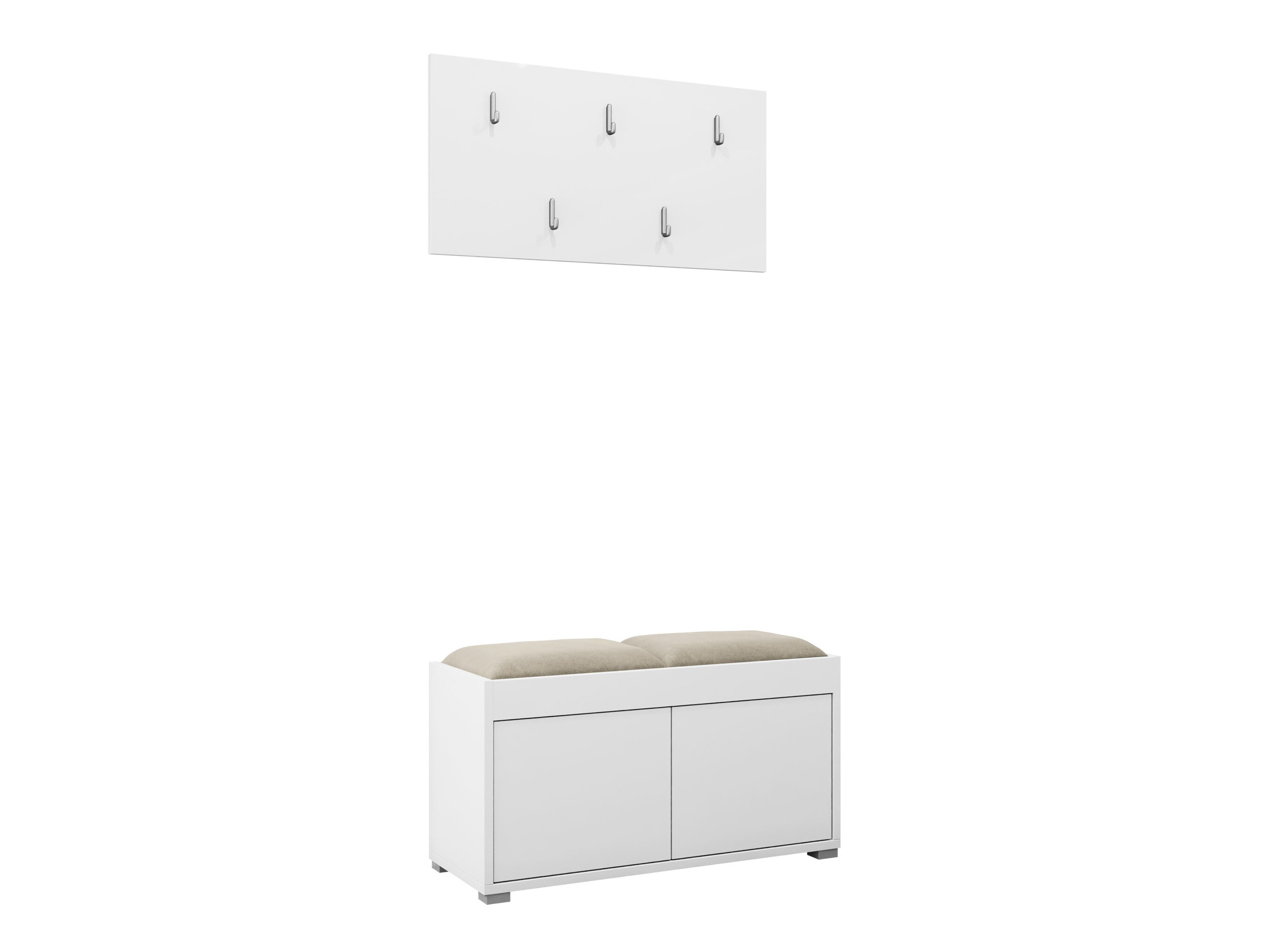 Set arredo da corridoio Comfivo Tutela (Bianco)