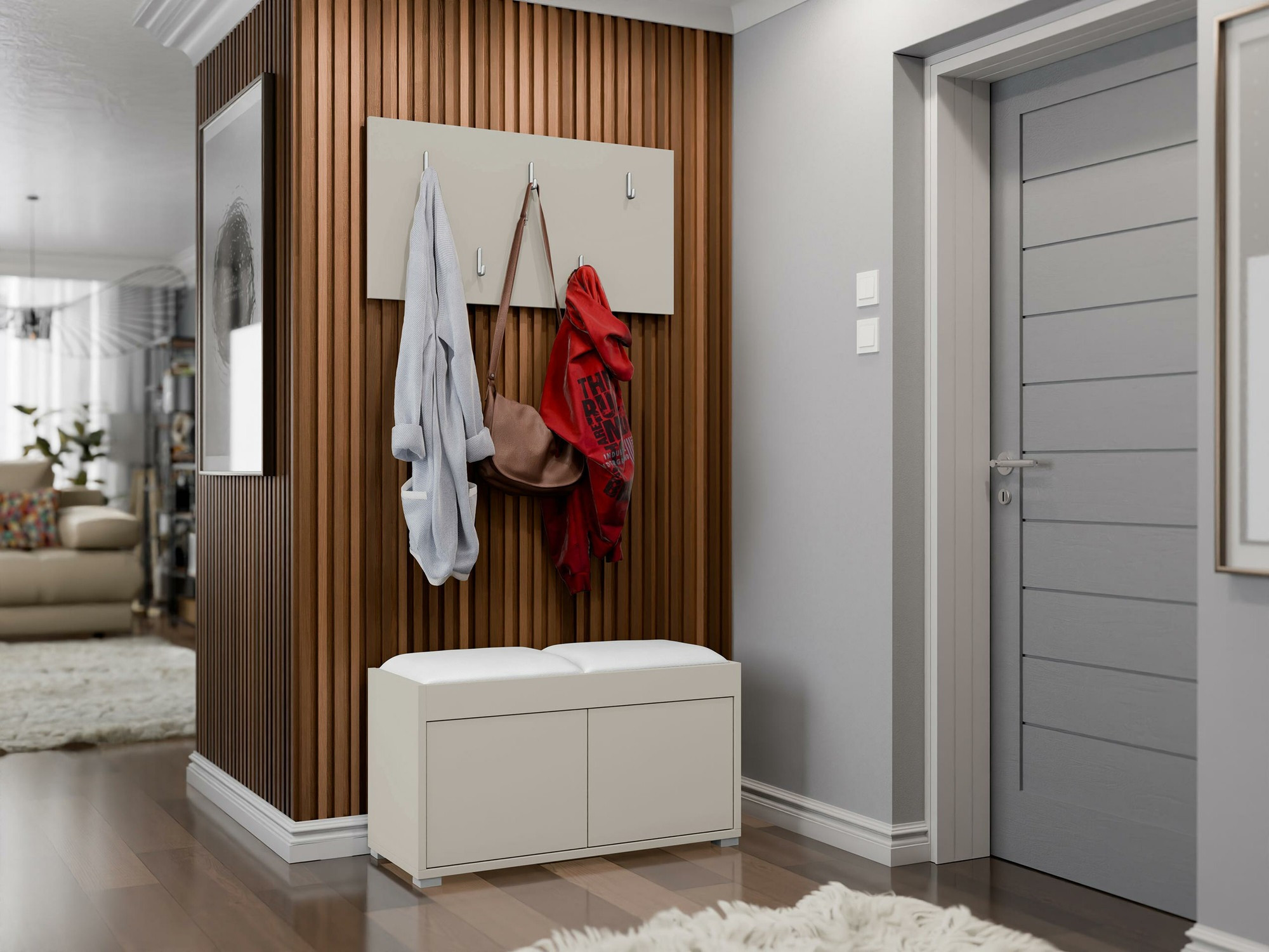 Set arredo da corridoio Comfivo Tutela (Cachemire)