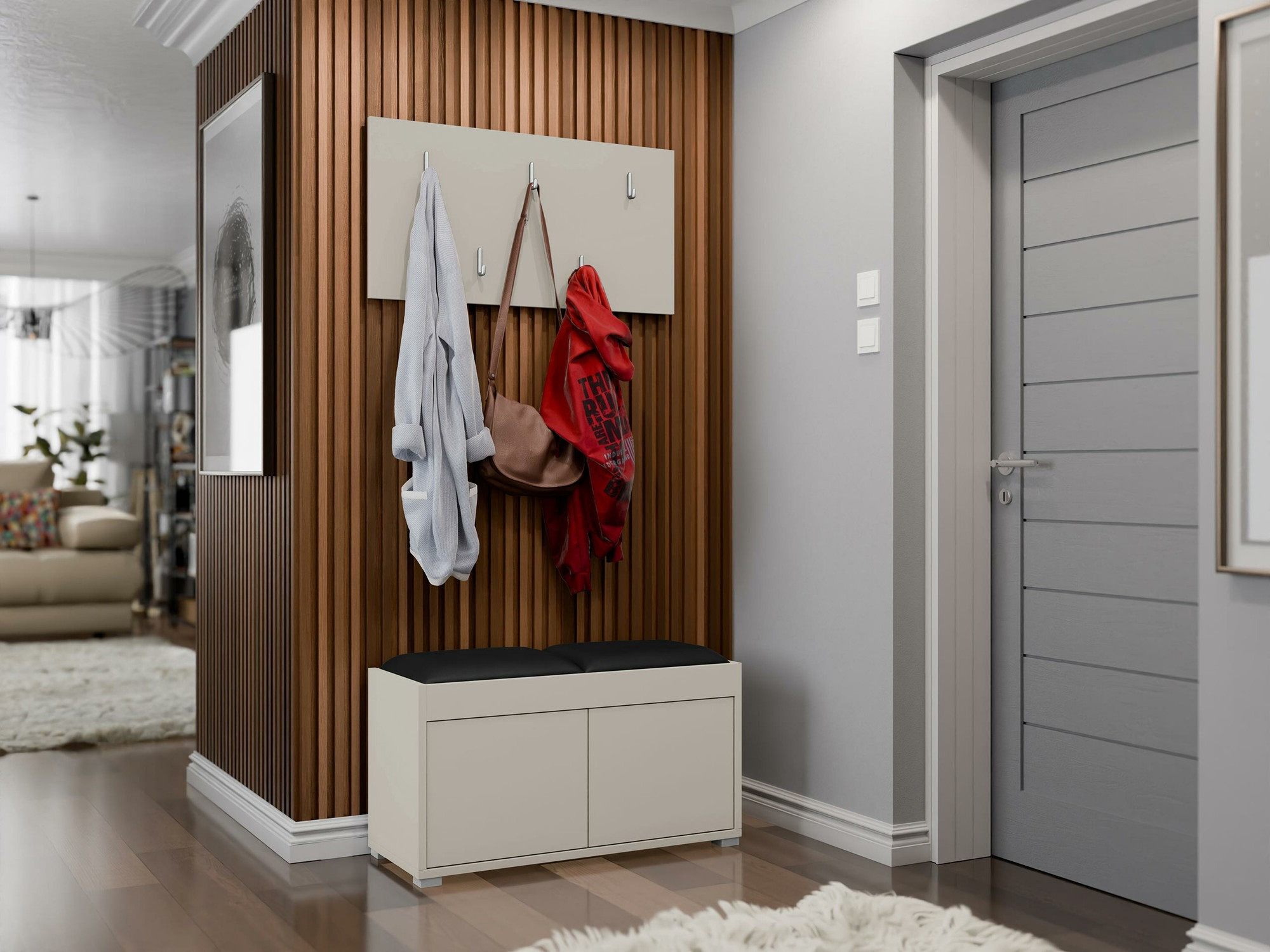 Set arredo da corridoio Comfivo Tutela (Cachemire)