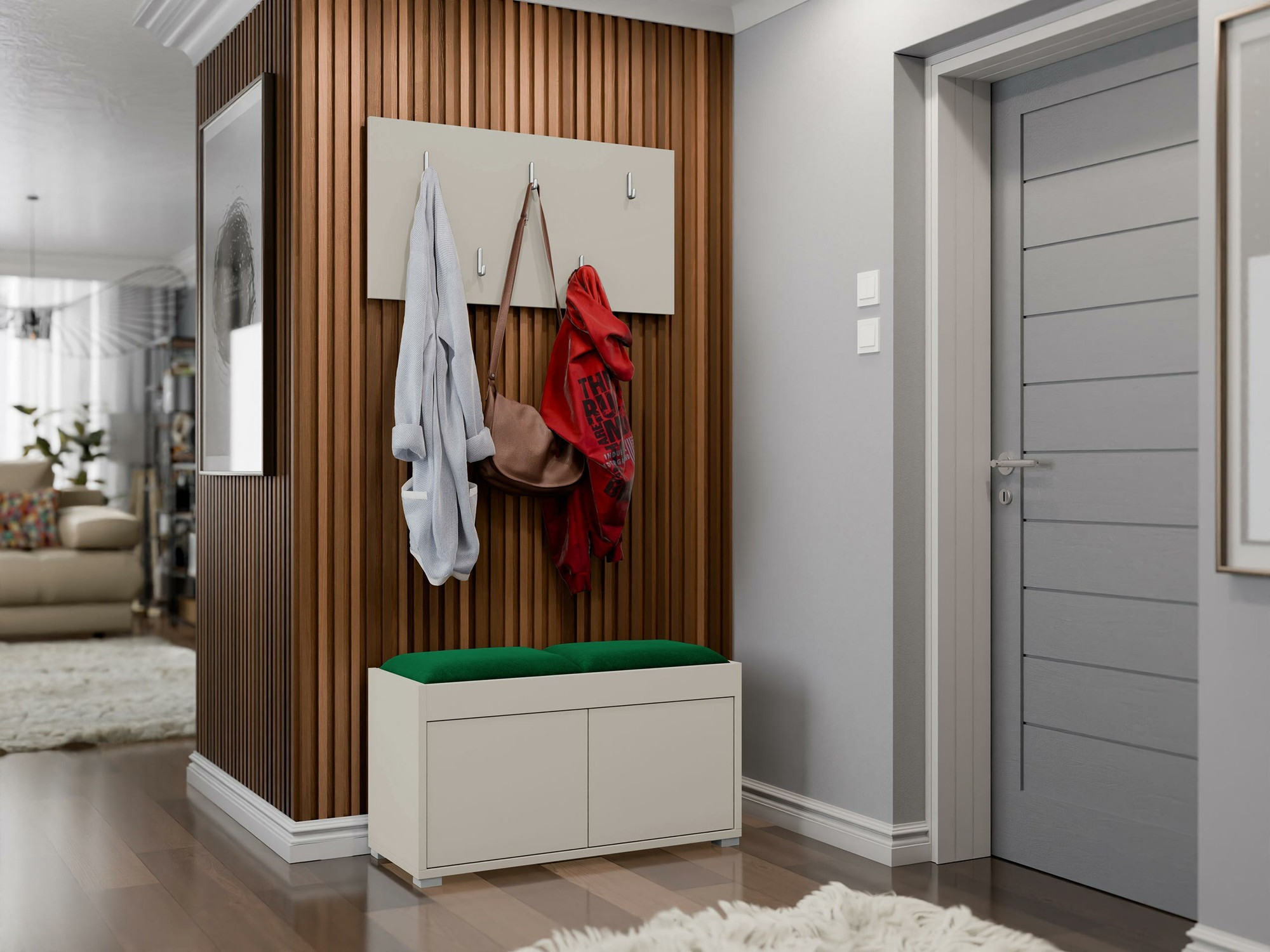 Set arredo da corridoio Comfivo Tutela (Cachemire)