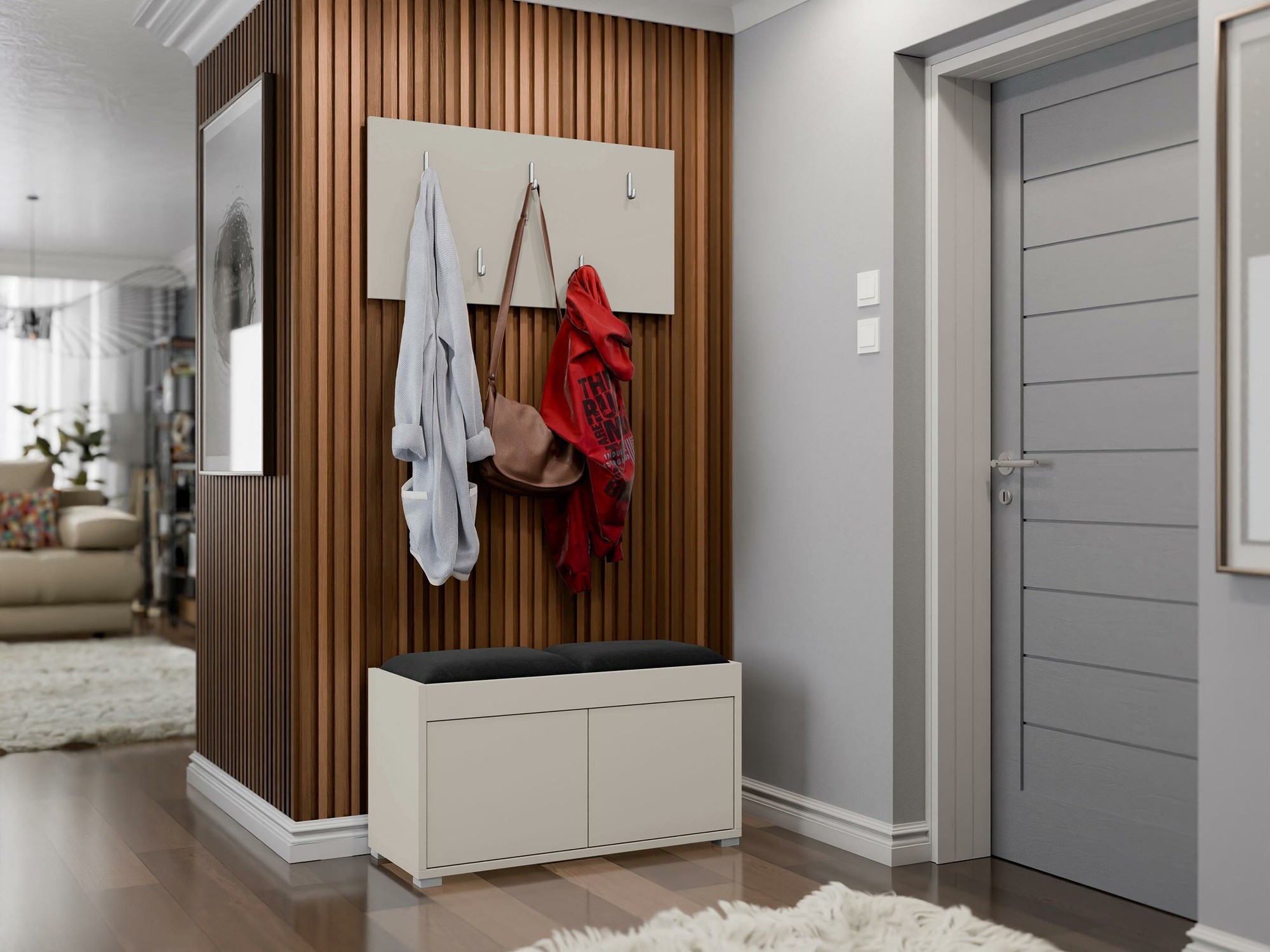 Set arredo da corridoio Comfivo Tutela (Cachemire)