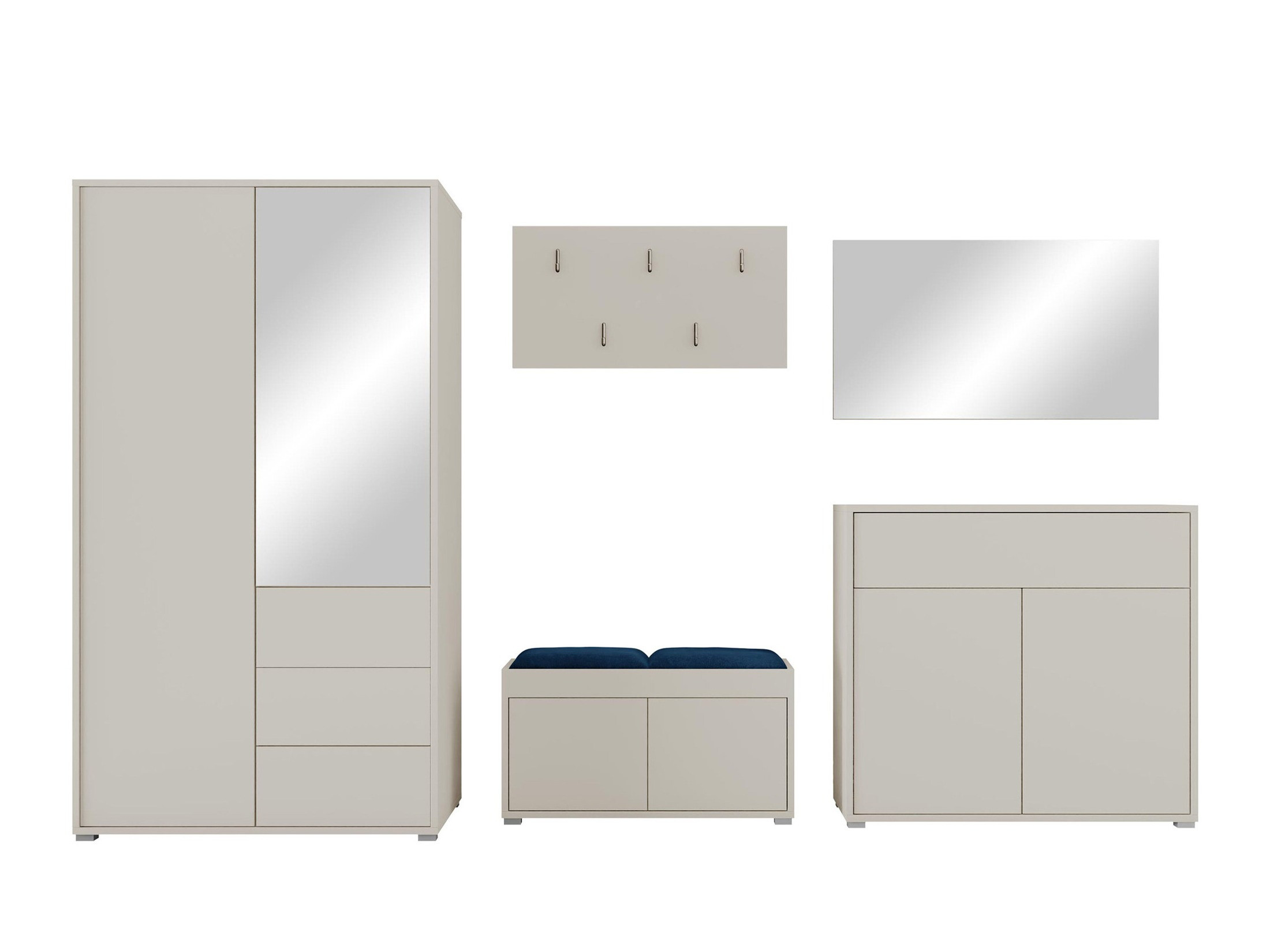 Set arredo da corridoio Comfivo Tutela V (Cachemire)