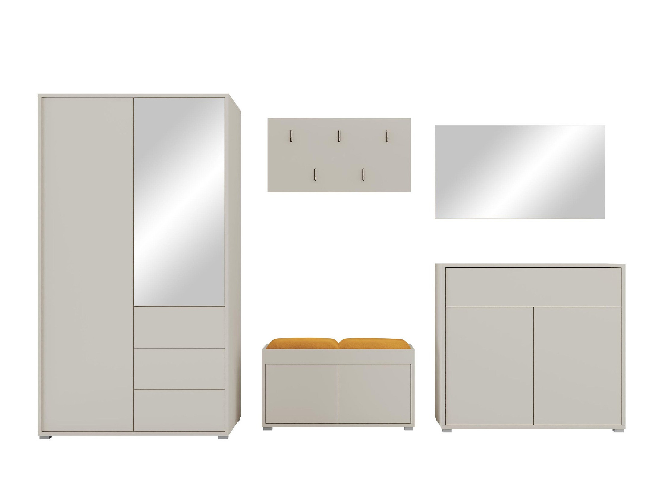 Set arredo da corridoio Comfivo Tutela V (Cachemire)
