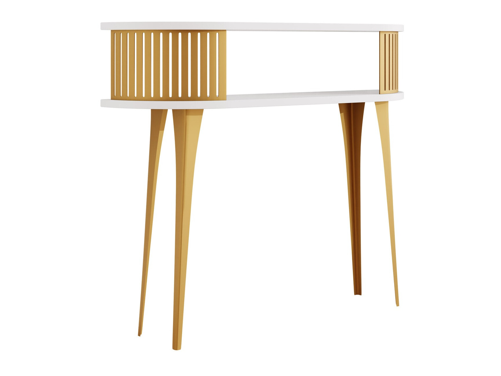 Consolle Vitum I (D'oro + Bianco)