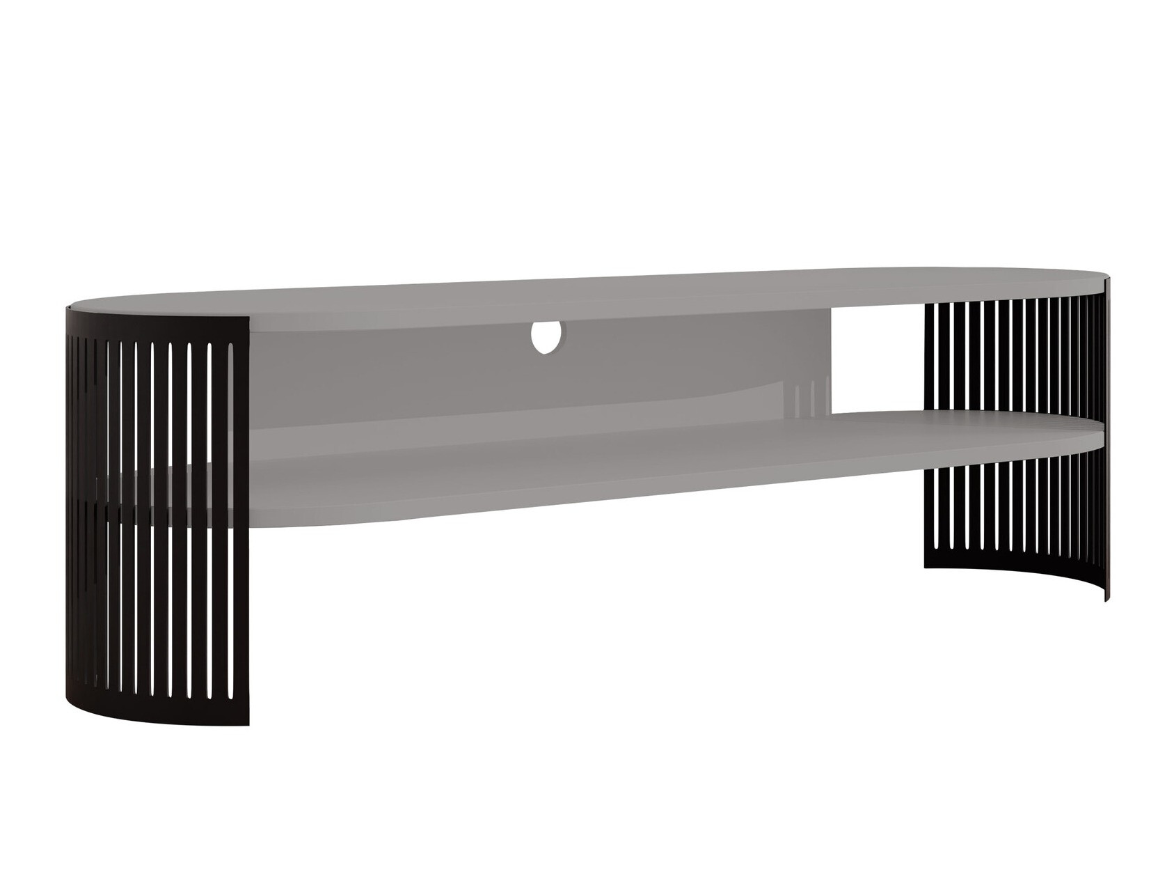 Mobile porta TV Evanola 109 (Nero + Grafite)