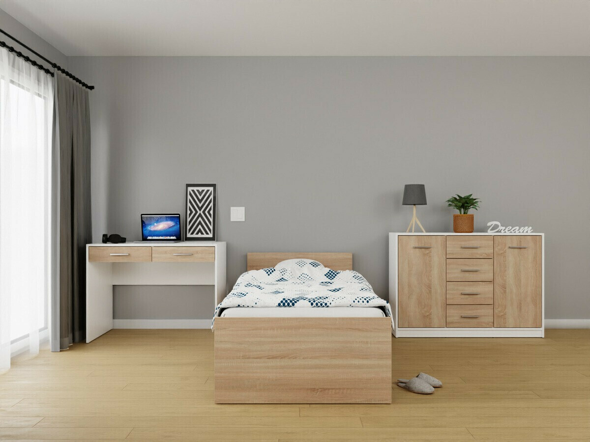 Cameretta Novsore 149 (Bianco + Sonoma quercia)