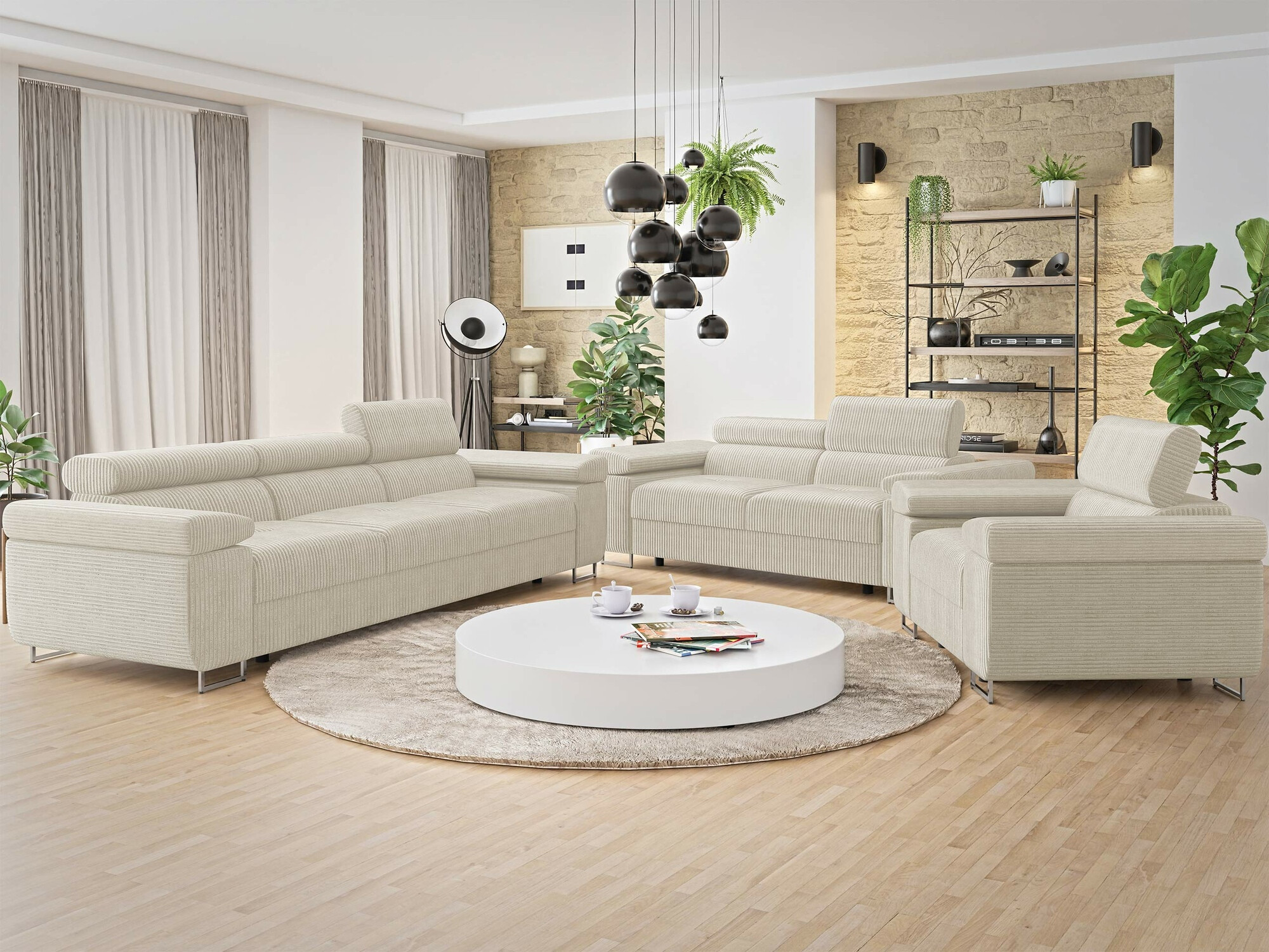 Divano letto Comfivo Vinetum (Poso 100)