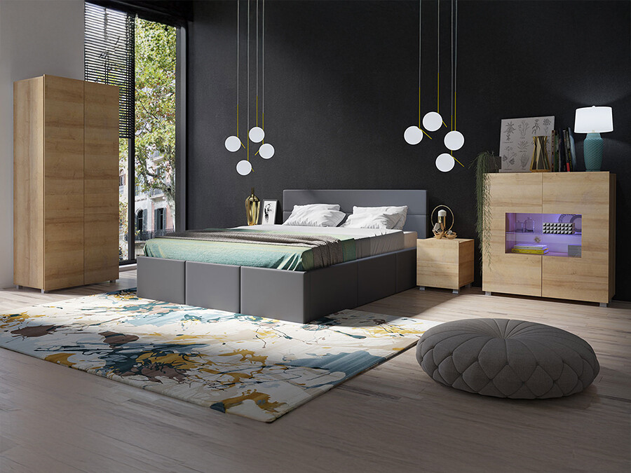 Cameretta Tivdalu 130 (Eco pelle Soft 020)