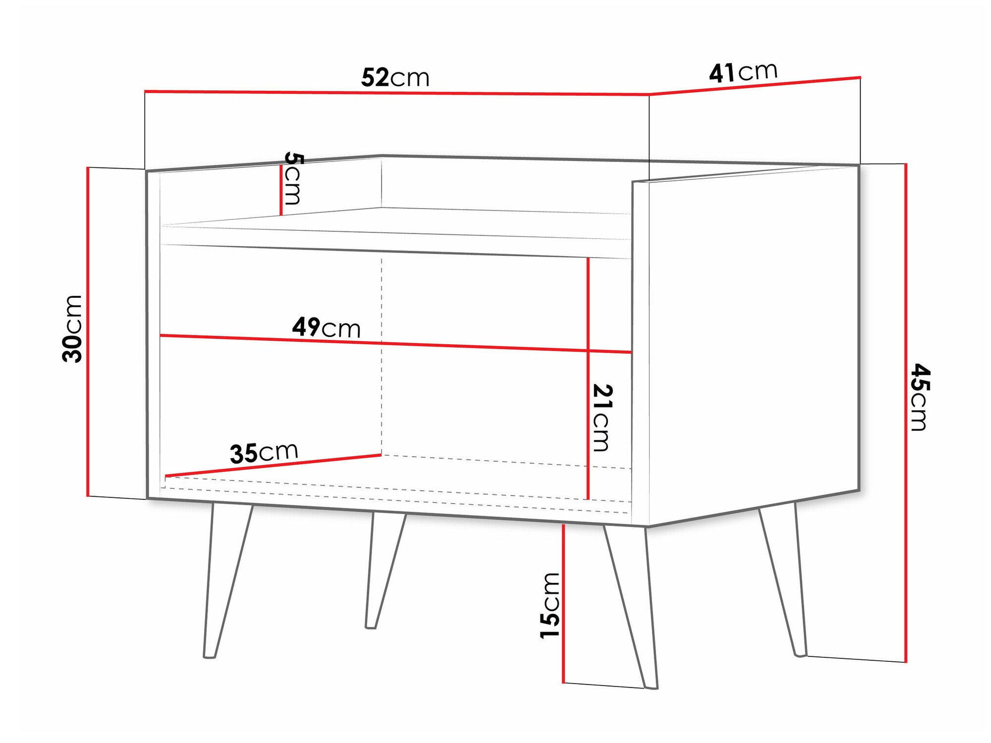 Comodino Mirfivu 107