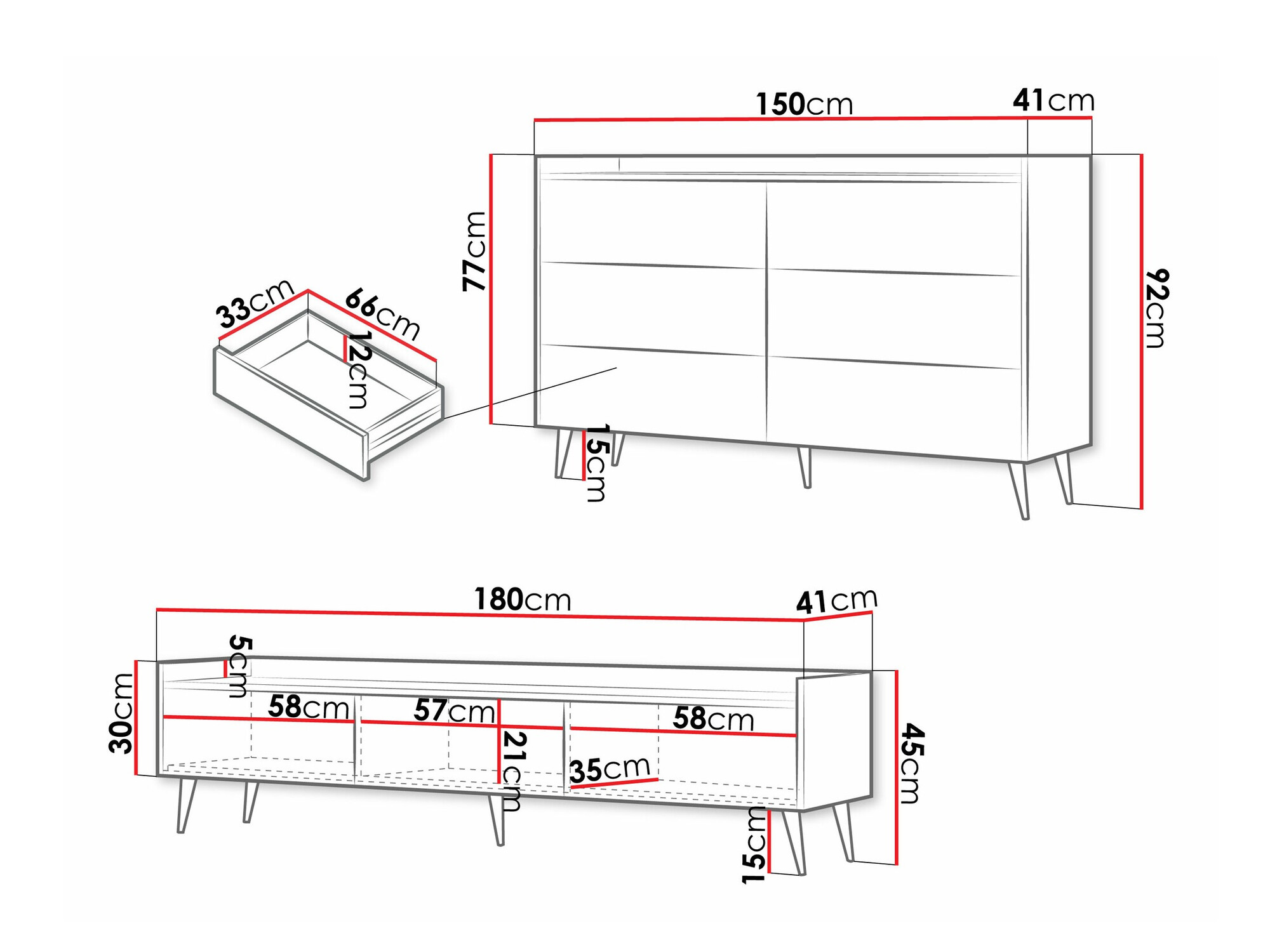 Parete attrezzata Mirfivu 110