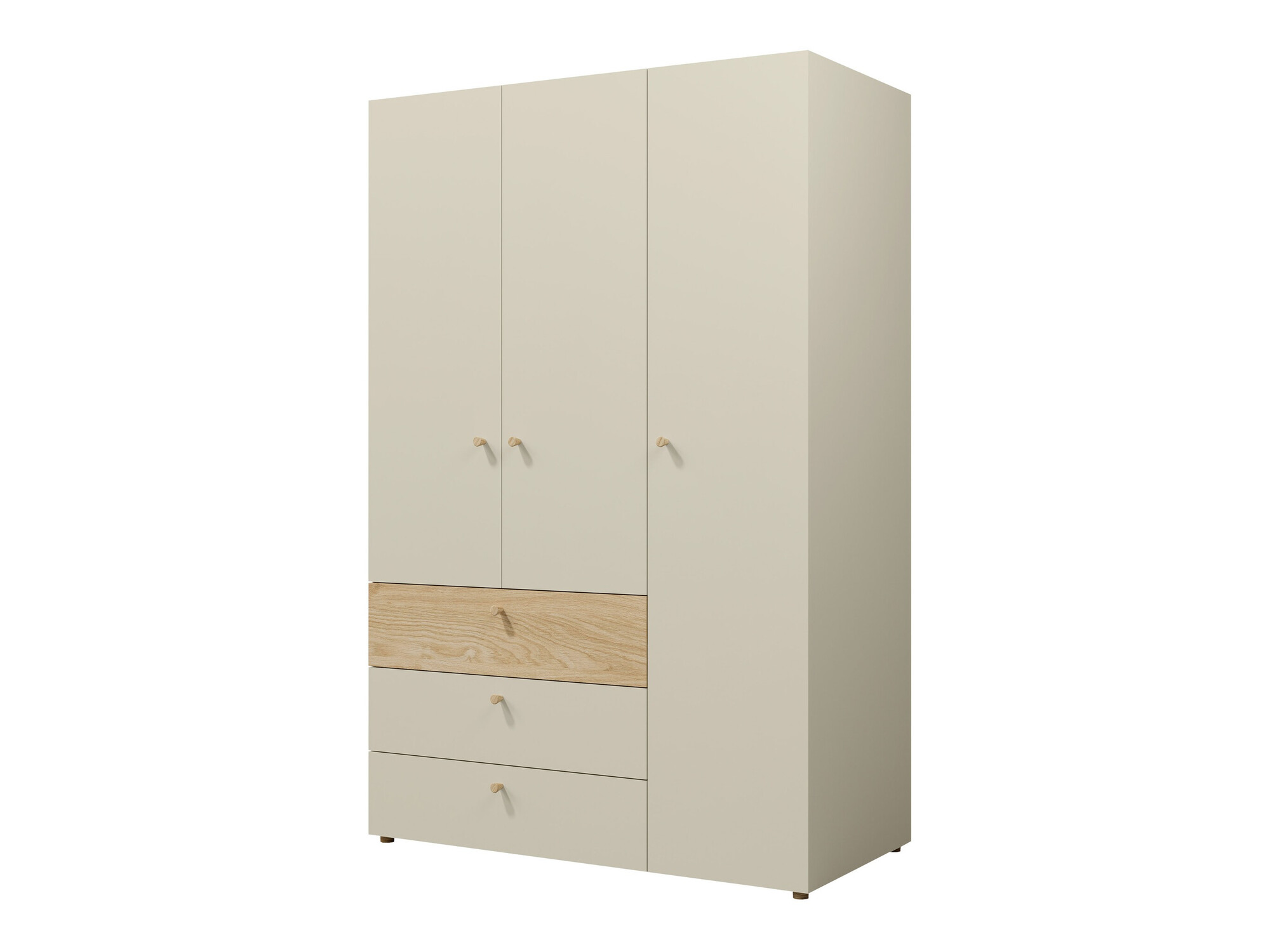 Armadio Domcali 100 (Beige + Quercia)