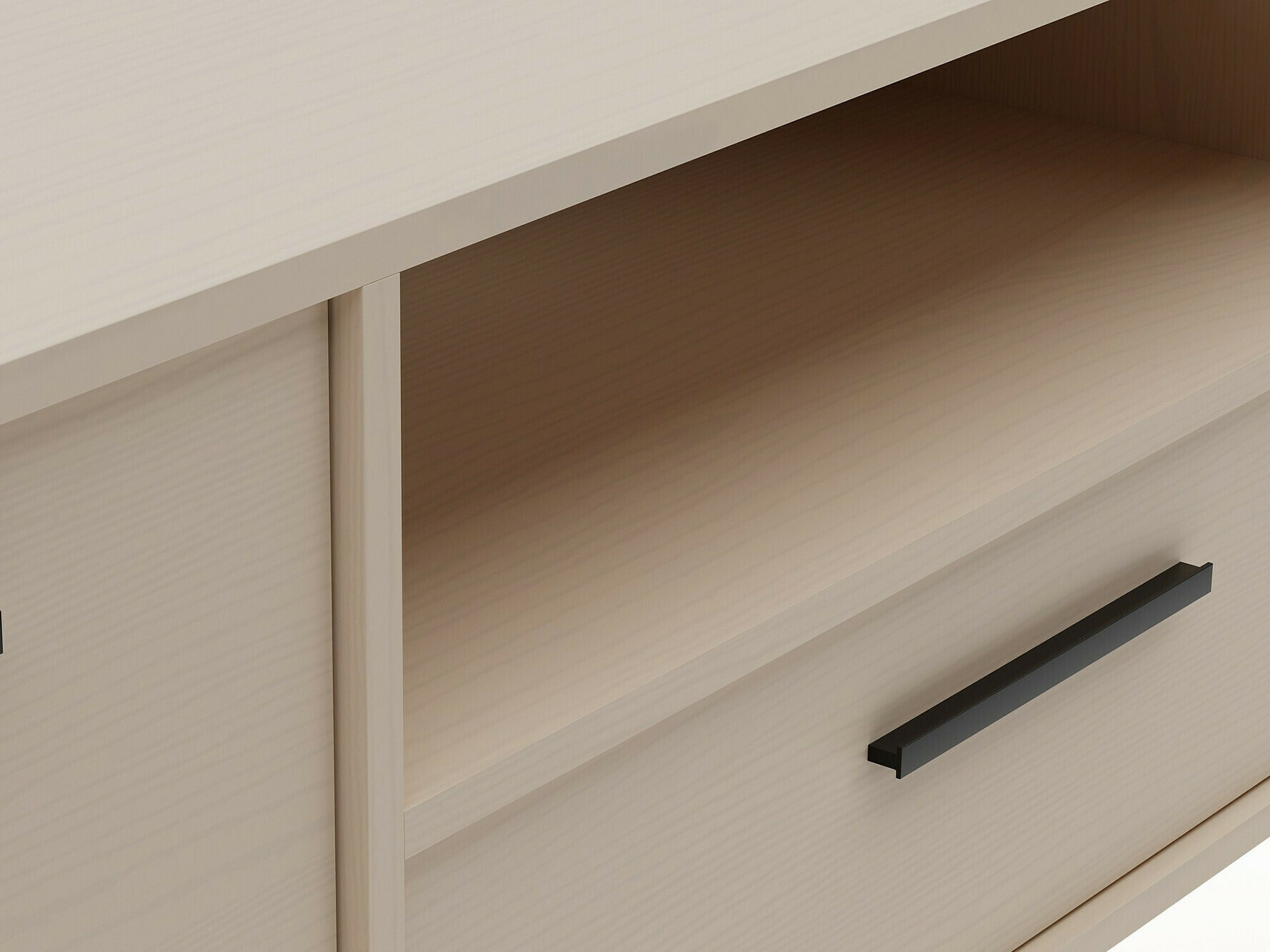 Parete attrezzata Mansfield 106 (Nocciola)