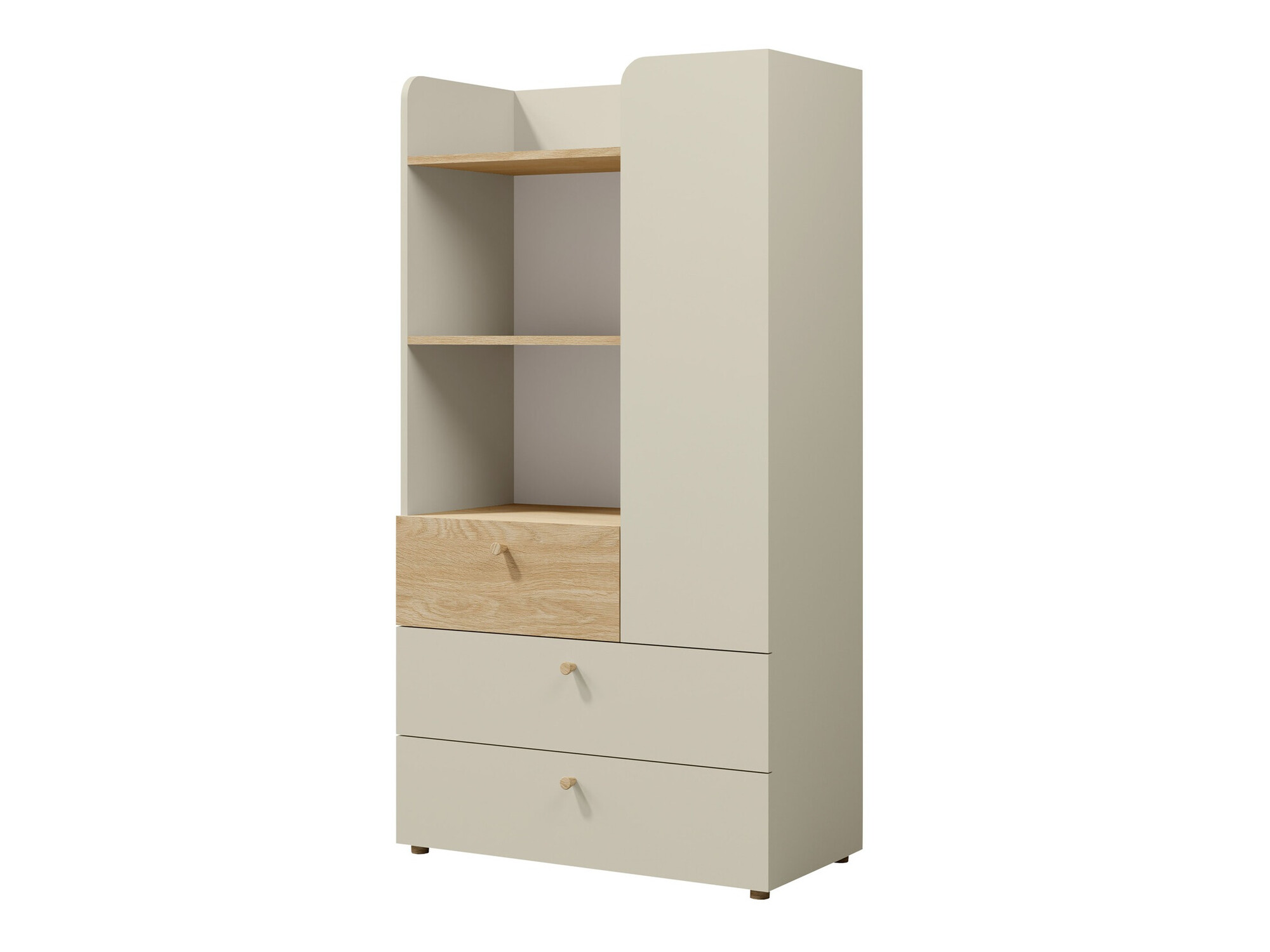 Scaffale Domcali 105 (Beige + Quercia)
