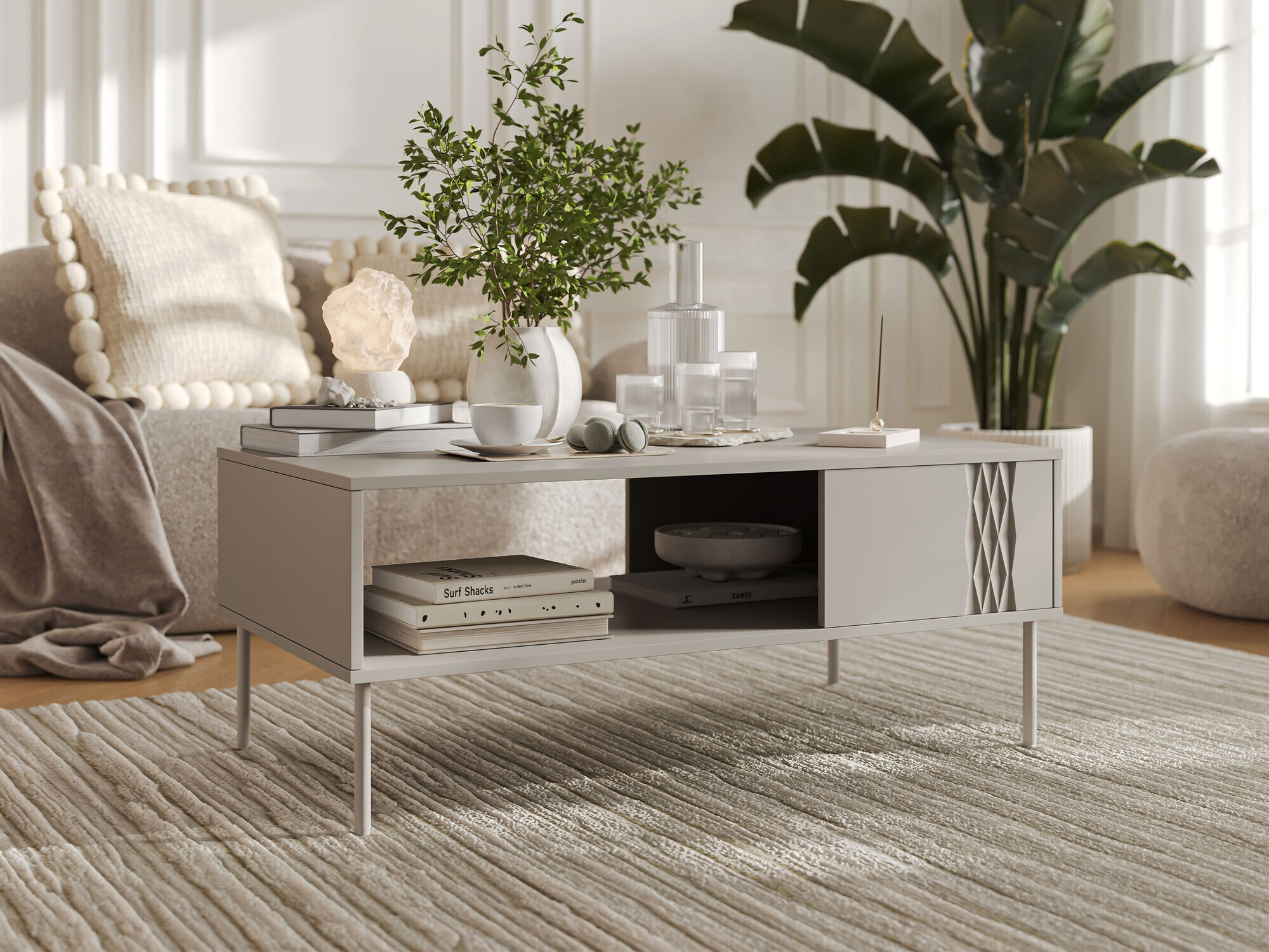 Tavolino da caffè Tolete 103 (Beige)