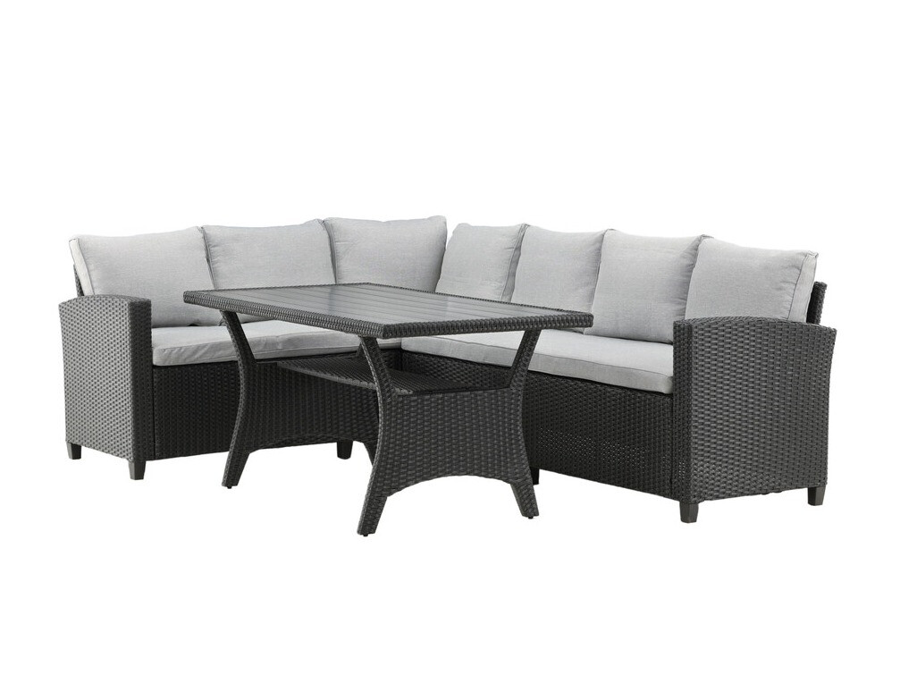 Mobili da giardino Dallas 4628 (Grigio scuro + Grigio chiaro)