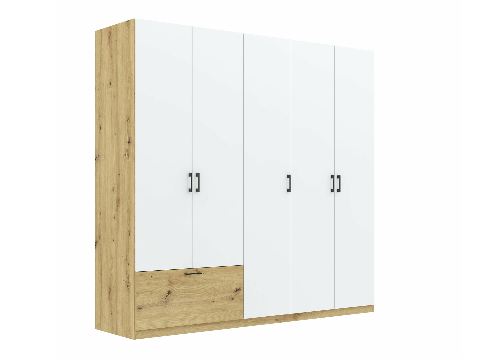 Armadio Bristol 249 (Rovere Artisan + Bianco)