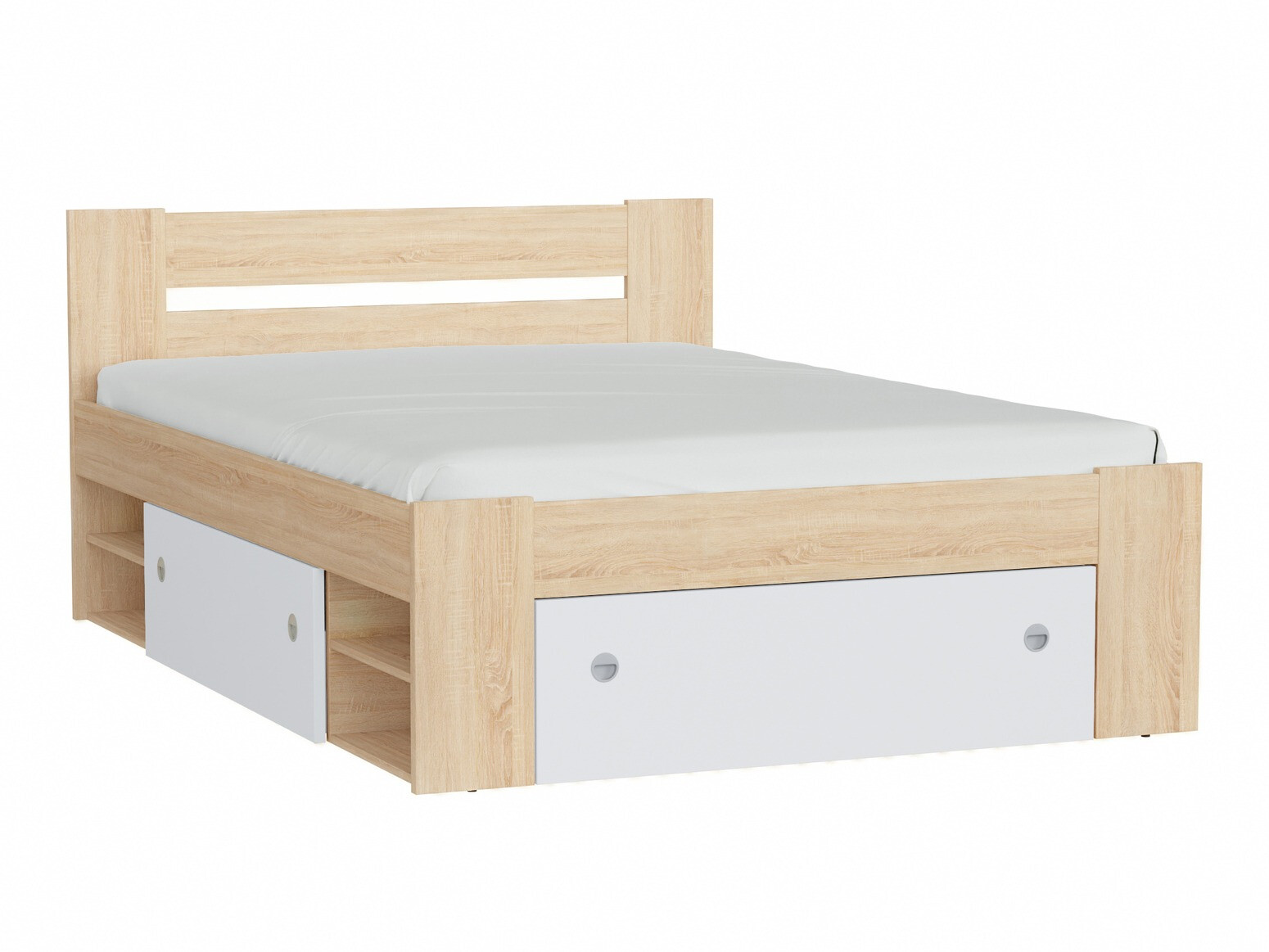 Letto Novsore 128 (Sonoma quercia)