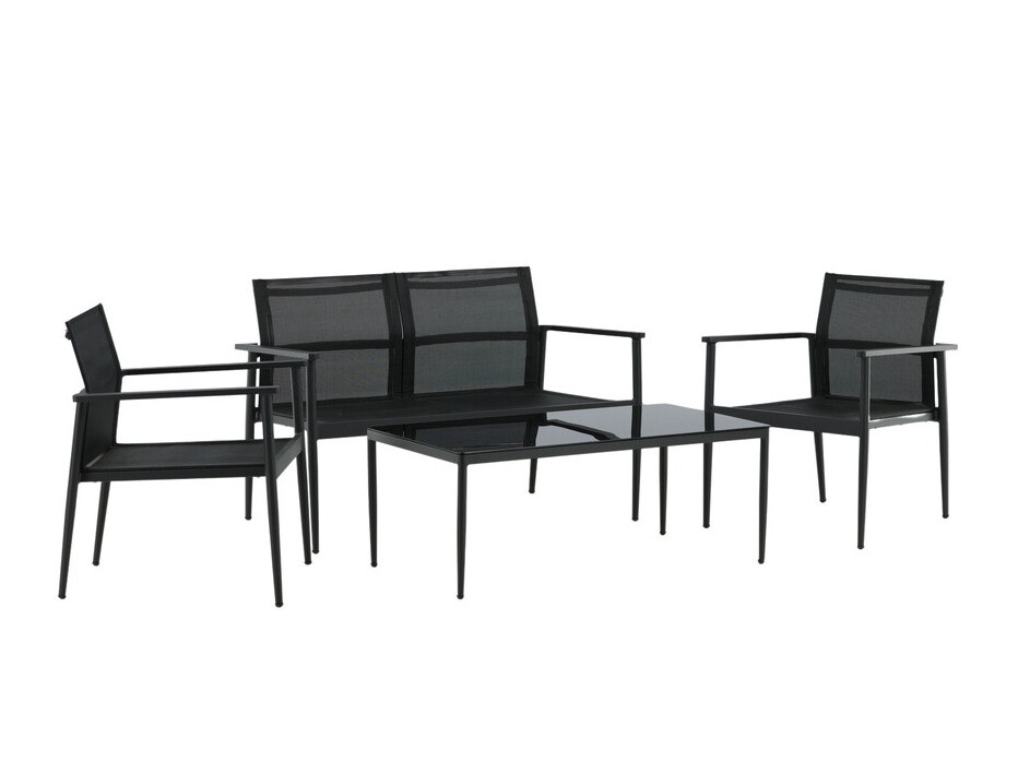 Mobili da giardino Dallas 4632 (Nero)
