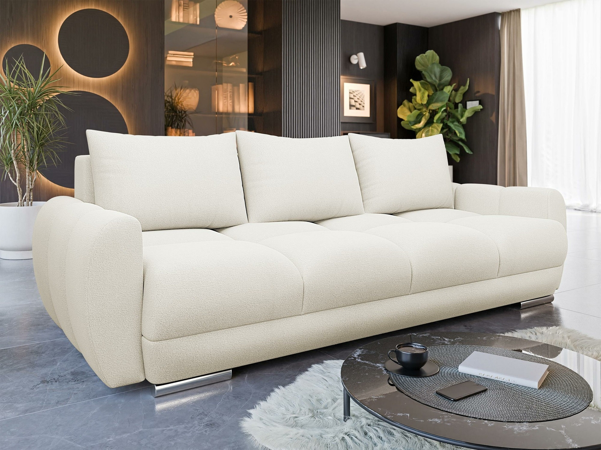 Divano letto Signis III (Velo 621)