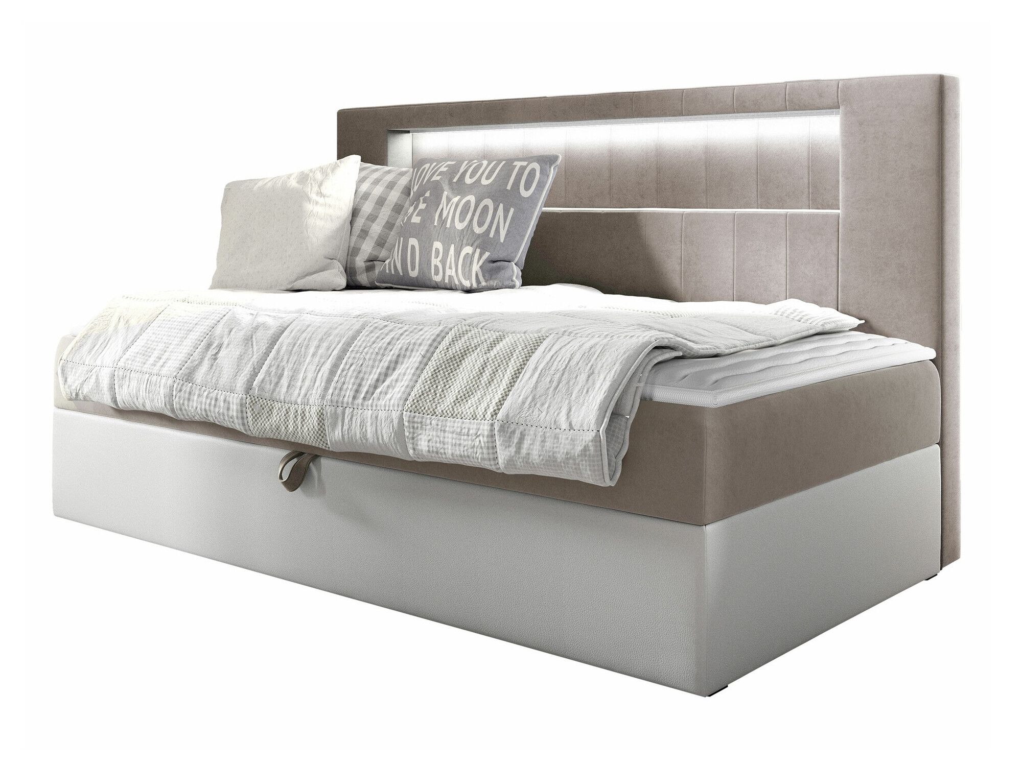 Letto continentale Lucus IV (Soft 017 + Fresh 1)