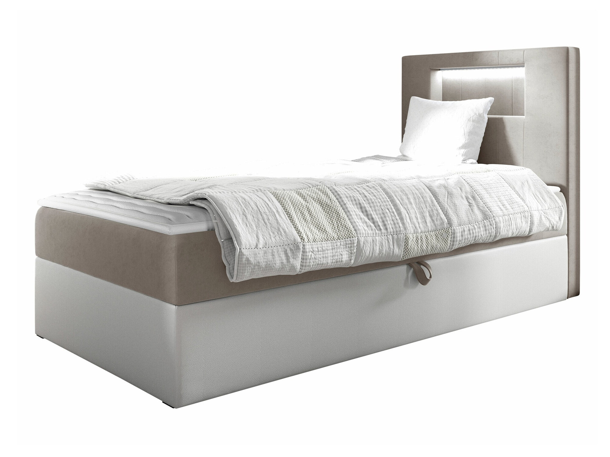 Letto continentale Lucus V (Soft 017 + Fresh 1)