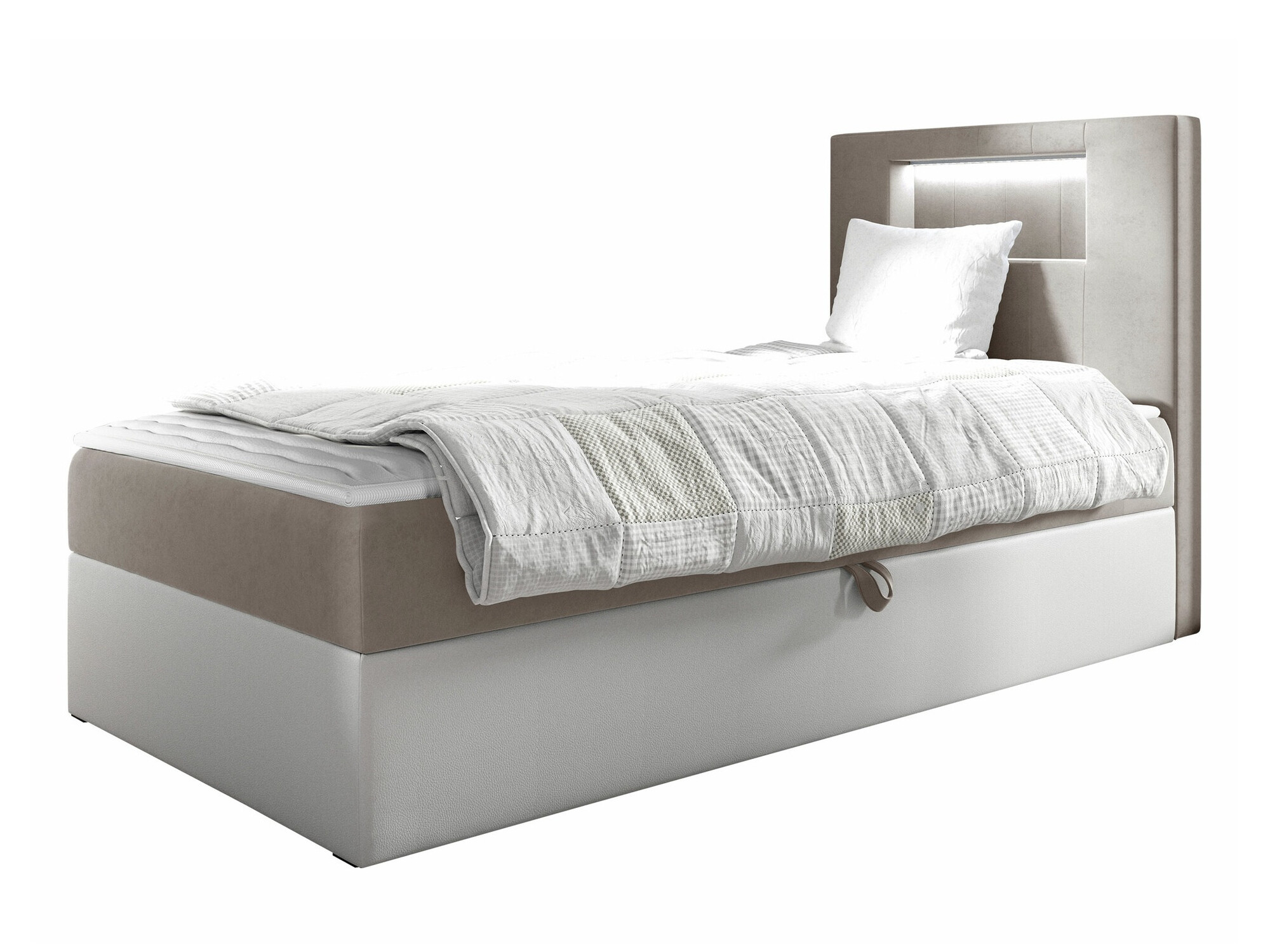 Letto continentale Lucus V (Soft 017 + Fresh 1)