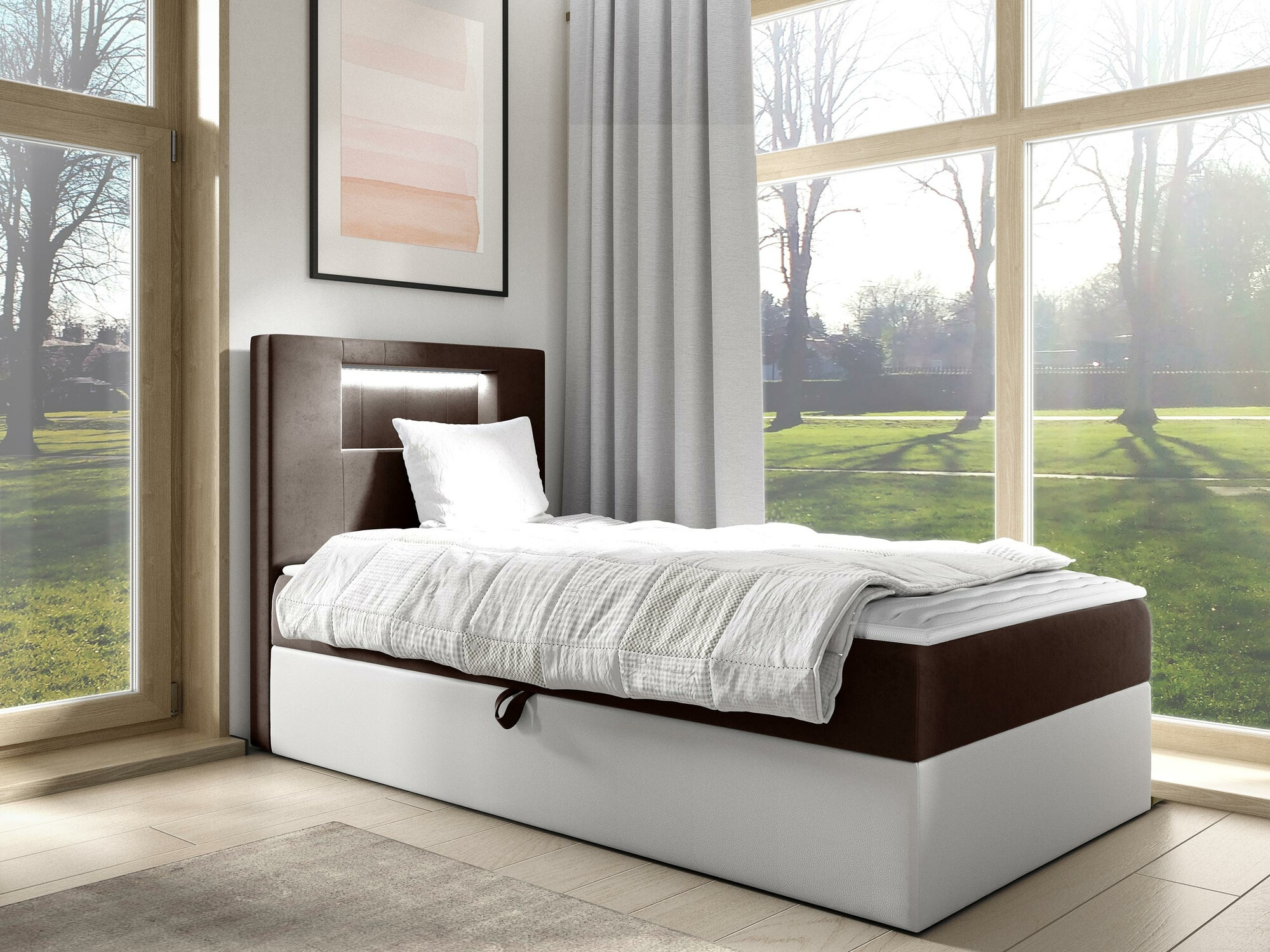 Letto continentale Lucus V (Soft 017 + Fresh 4)