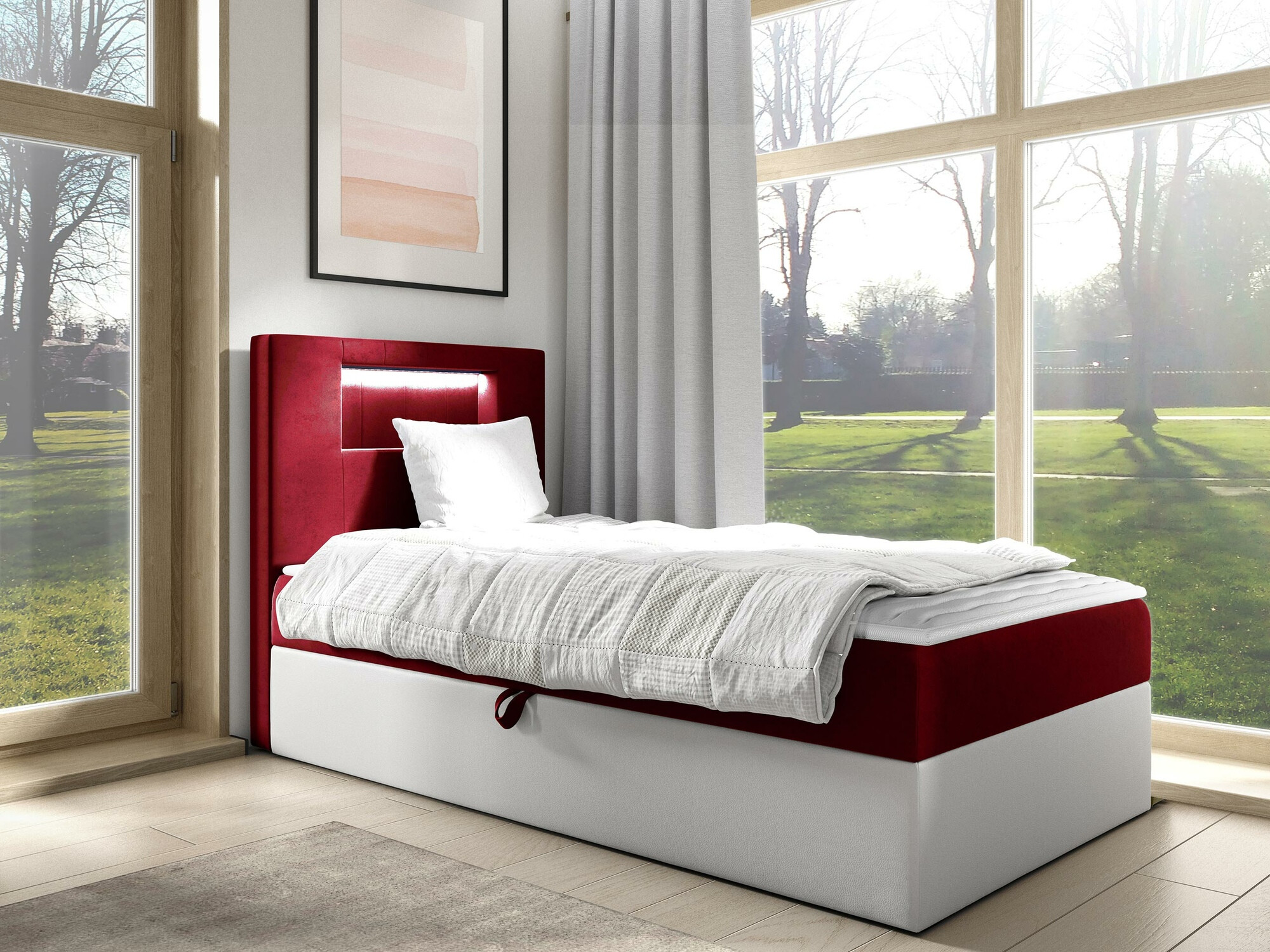 Letto continentale Lucus V (Soft 017 + Fresh 8)