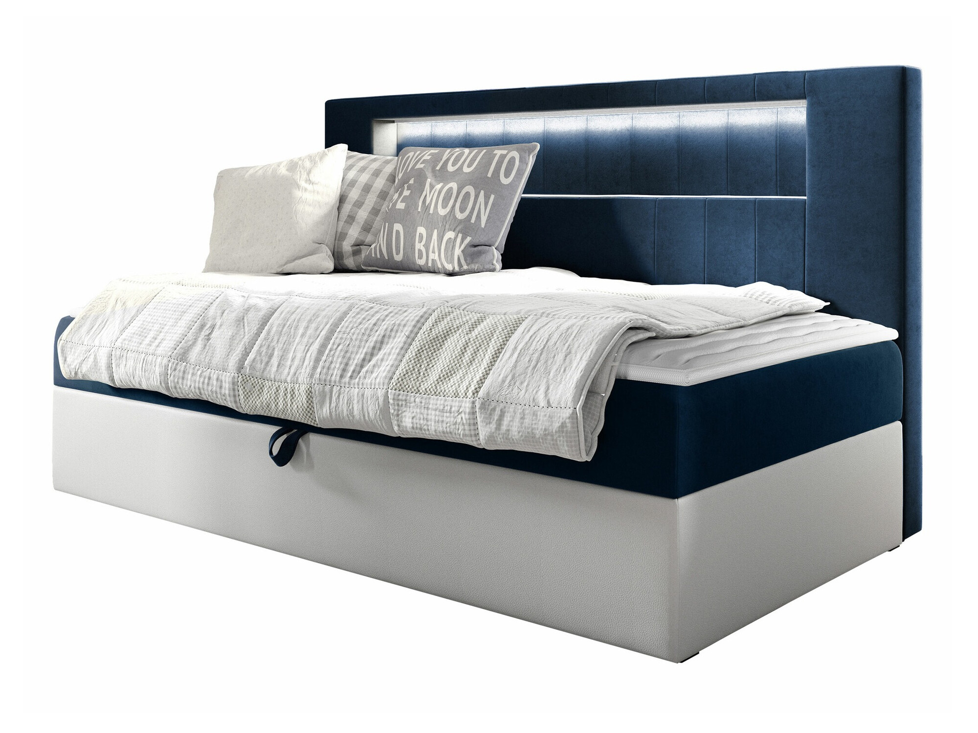Letto continentale Lucus IV (Soft 017 + Fresh 11)