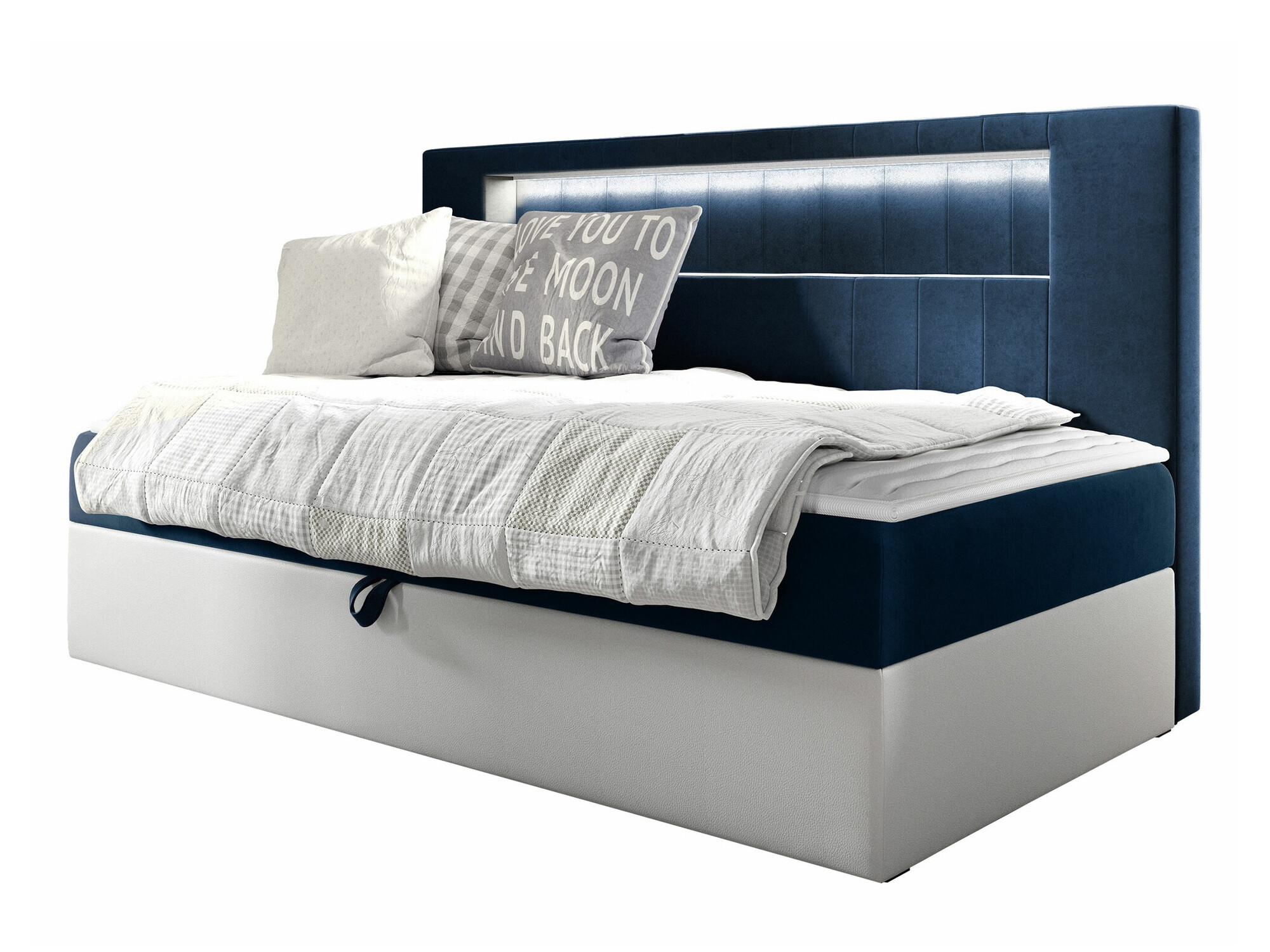 Letto continentale Lucus IV (Soft 017 + Fresh 11)