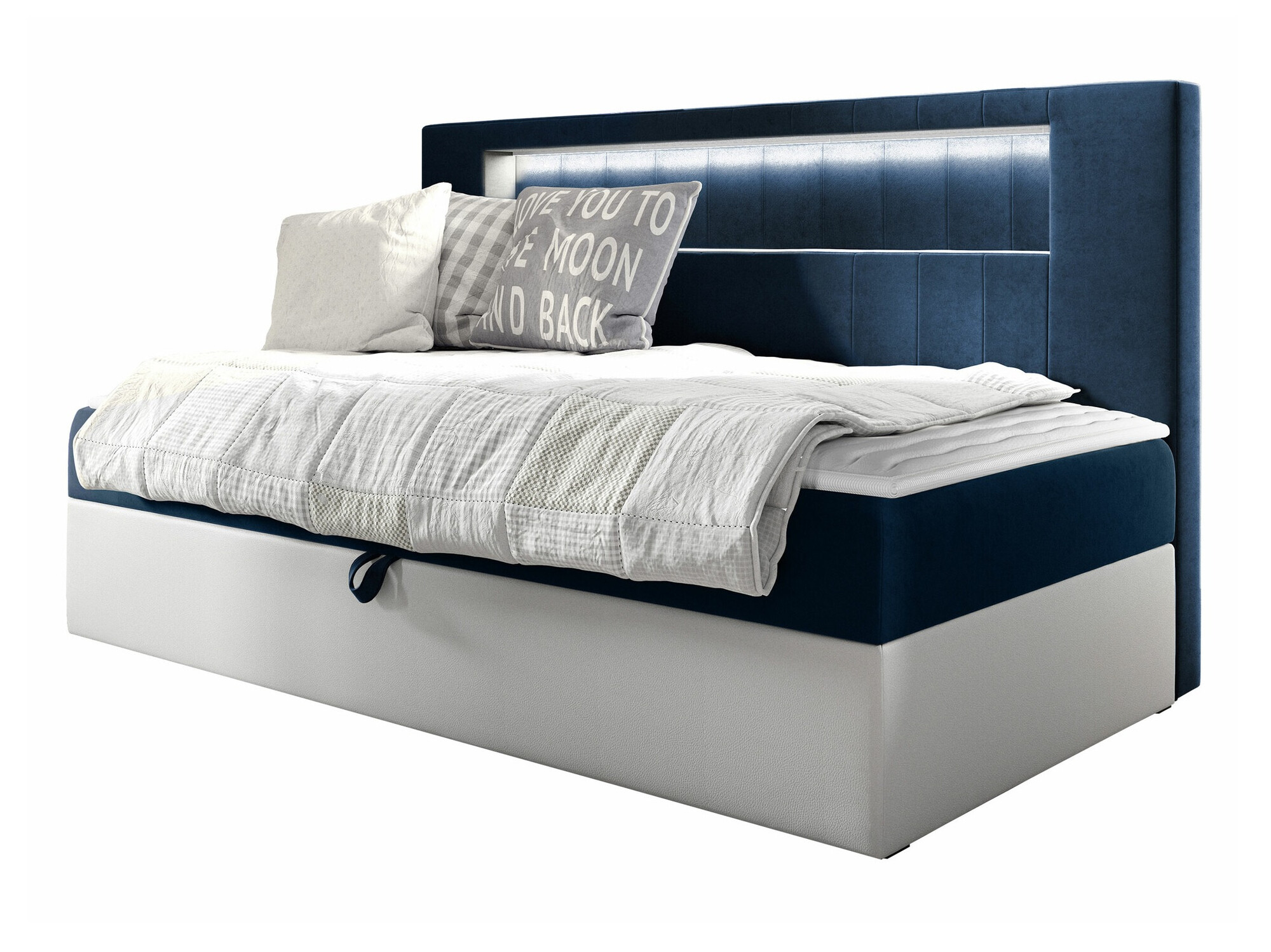 Letto continentale Lucus IV (Soft 017 + Fresh 11)