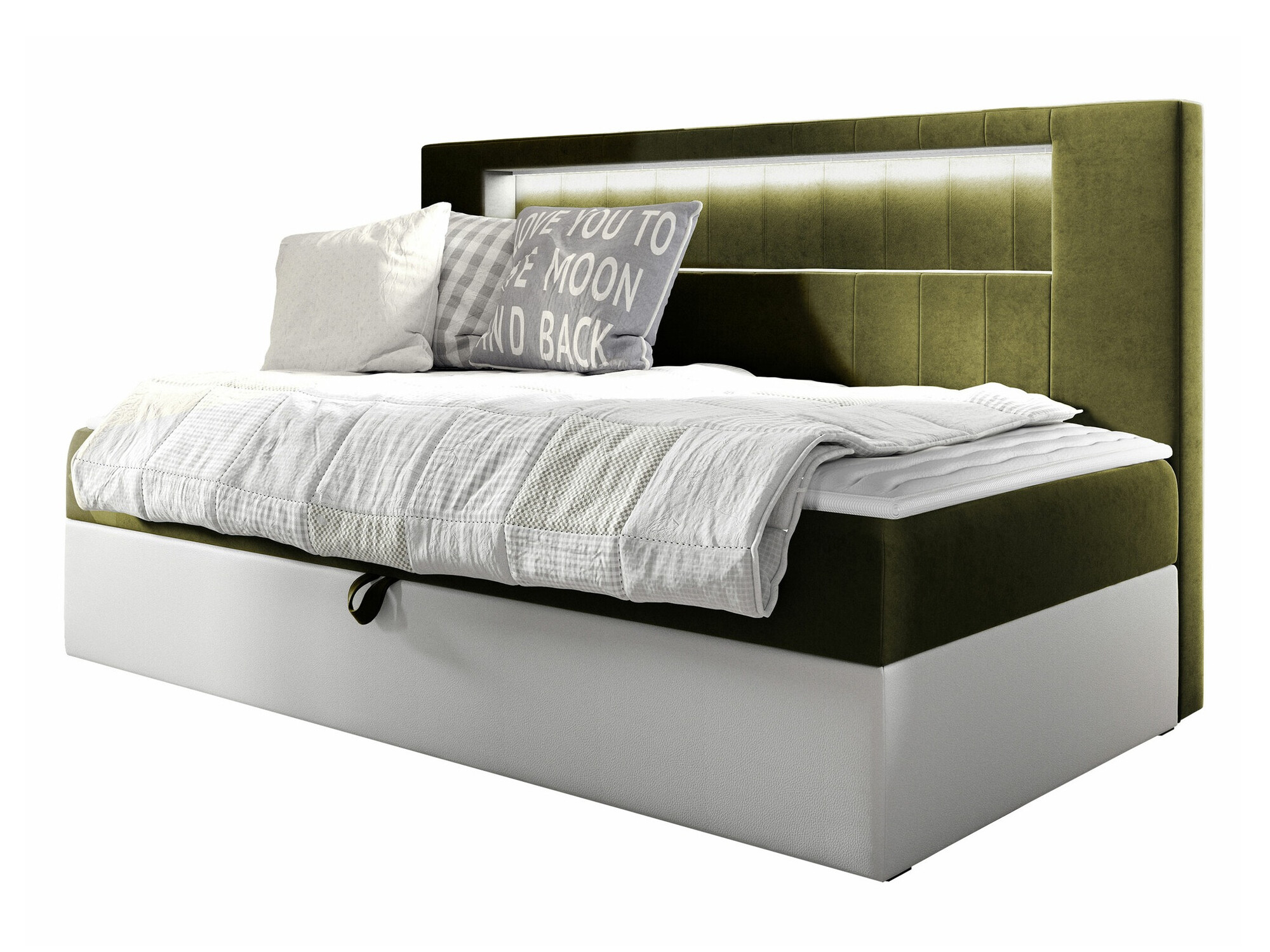 Letto continentale Lucus IV (Soft 017 + Fresh 12)