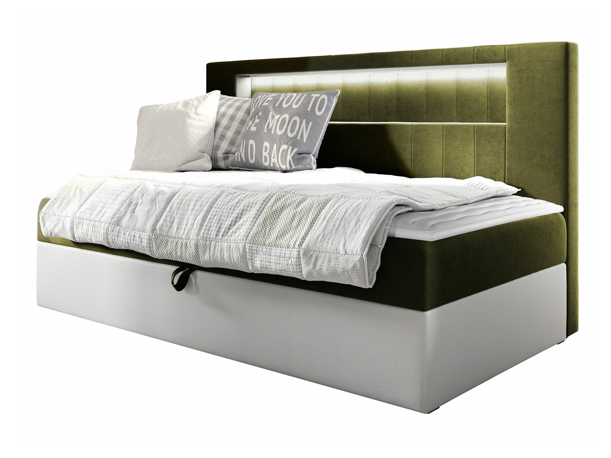 Letto continentale Lucus IV (Soft 017 + Fresh 12)