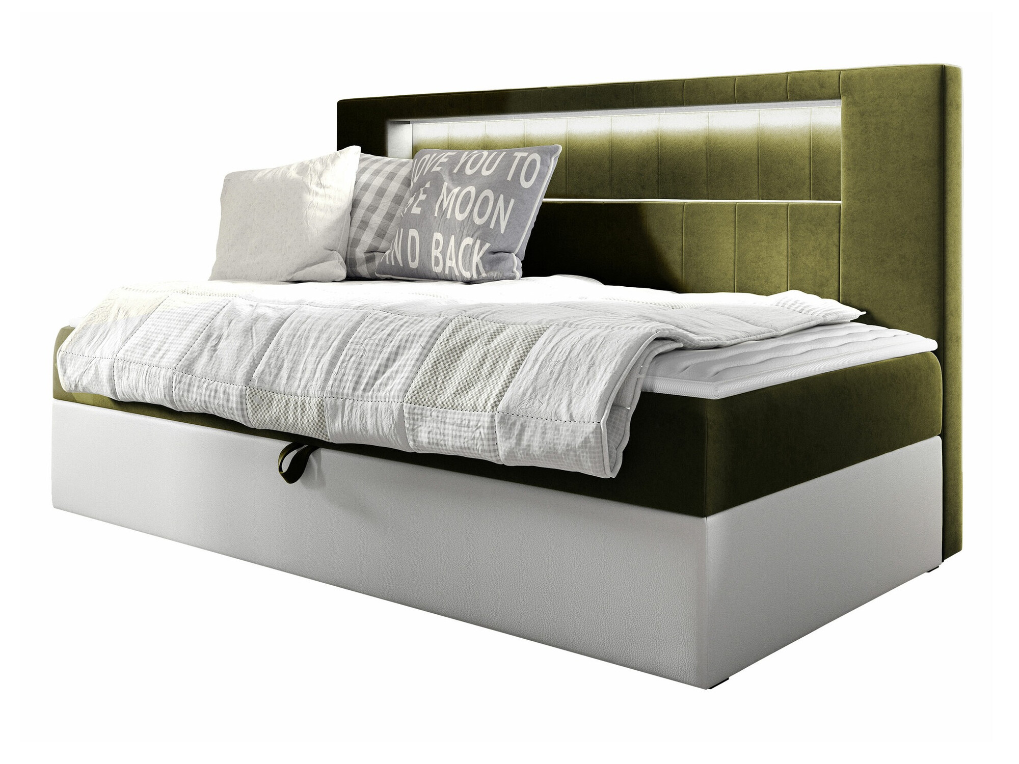 Letto continentale Lucus IV (Soft 017 + Fresh 12)