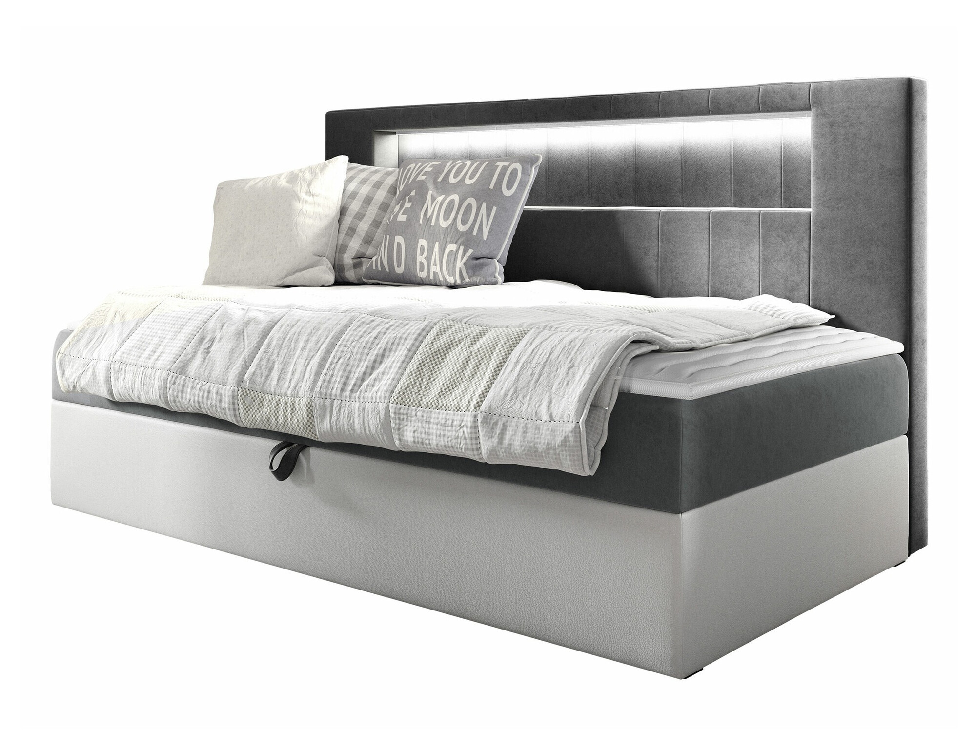 Letto continentale Lucus IV (Soft 017 + Fresh 14)