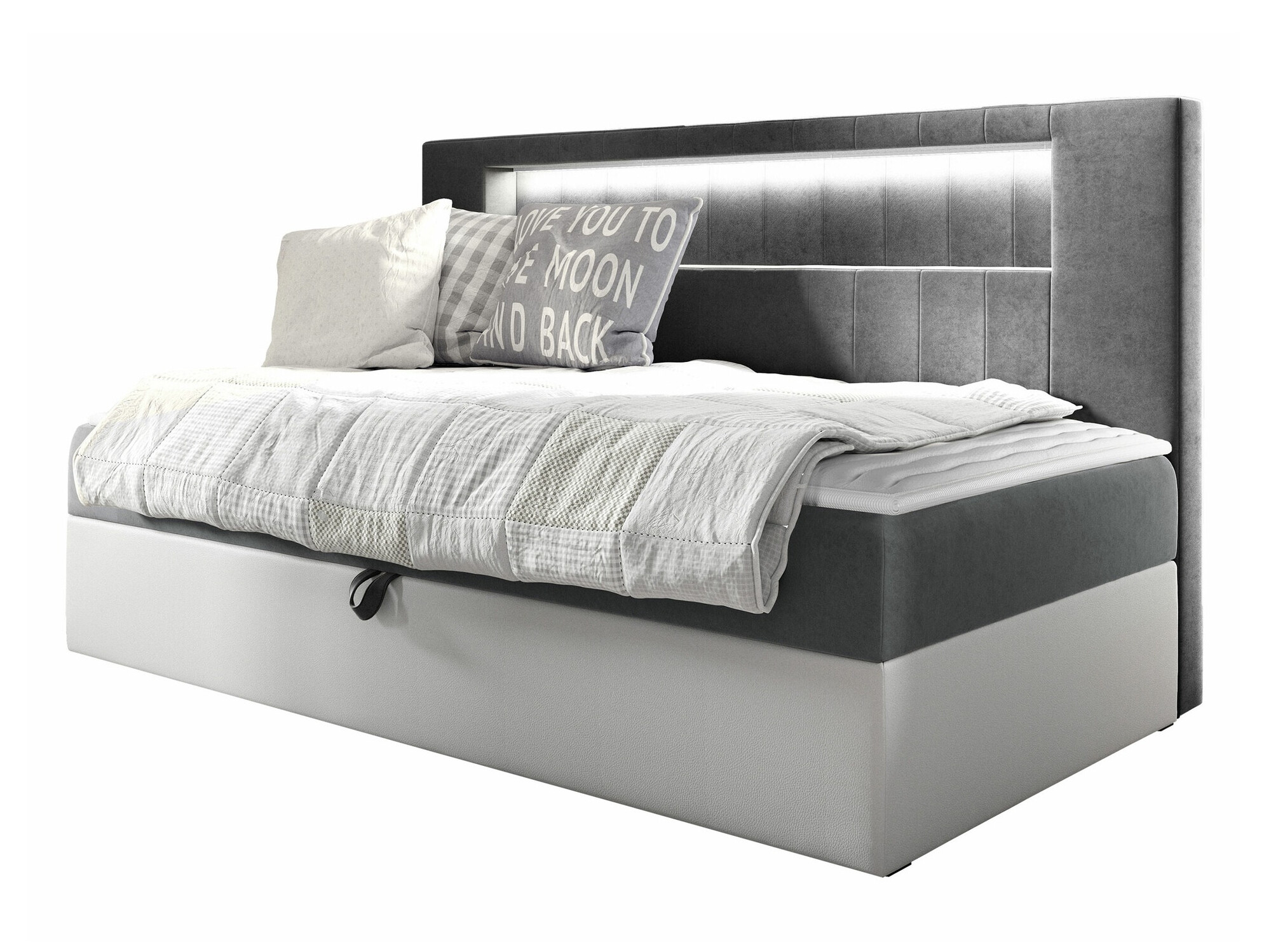 Letto continentale Lucus IV (Soft 017 + Fresh 14)