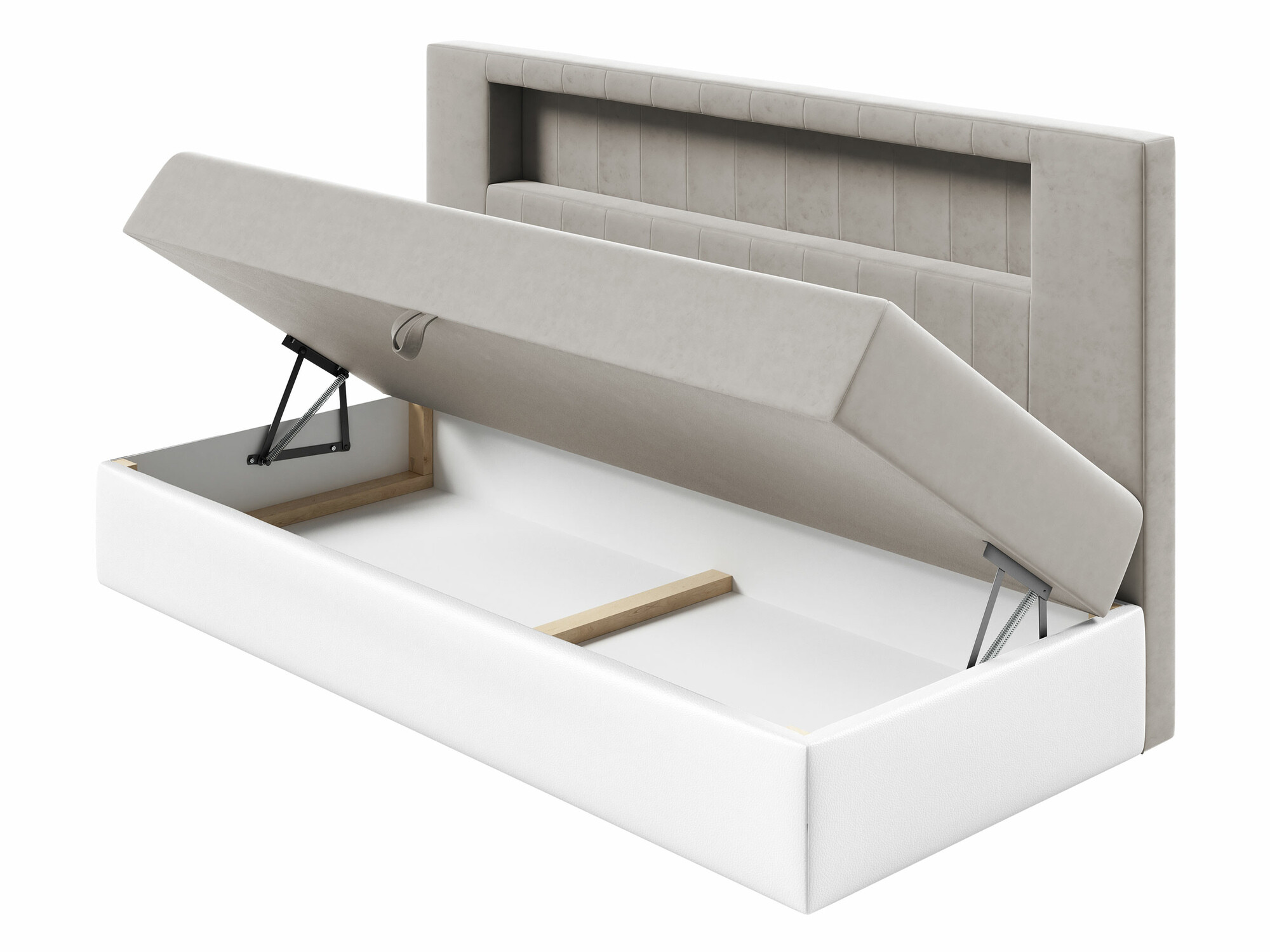 Letto continentale Lucus IV (Soft 017 + Fresh 17)