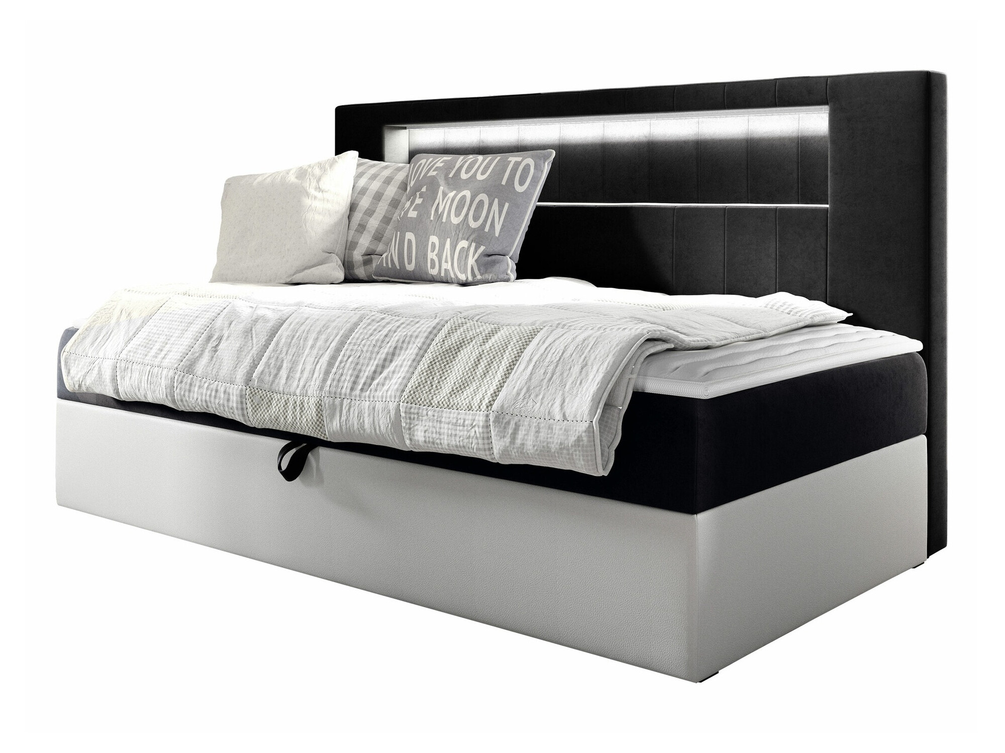 Letto continentale Lucus IV (Soft 017 + Fresh 17)