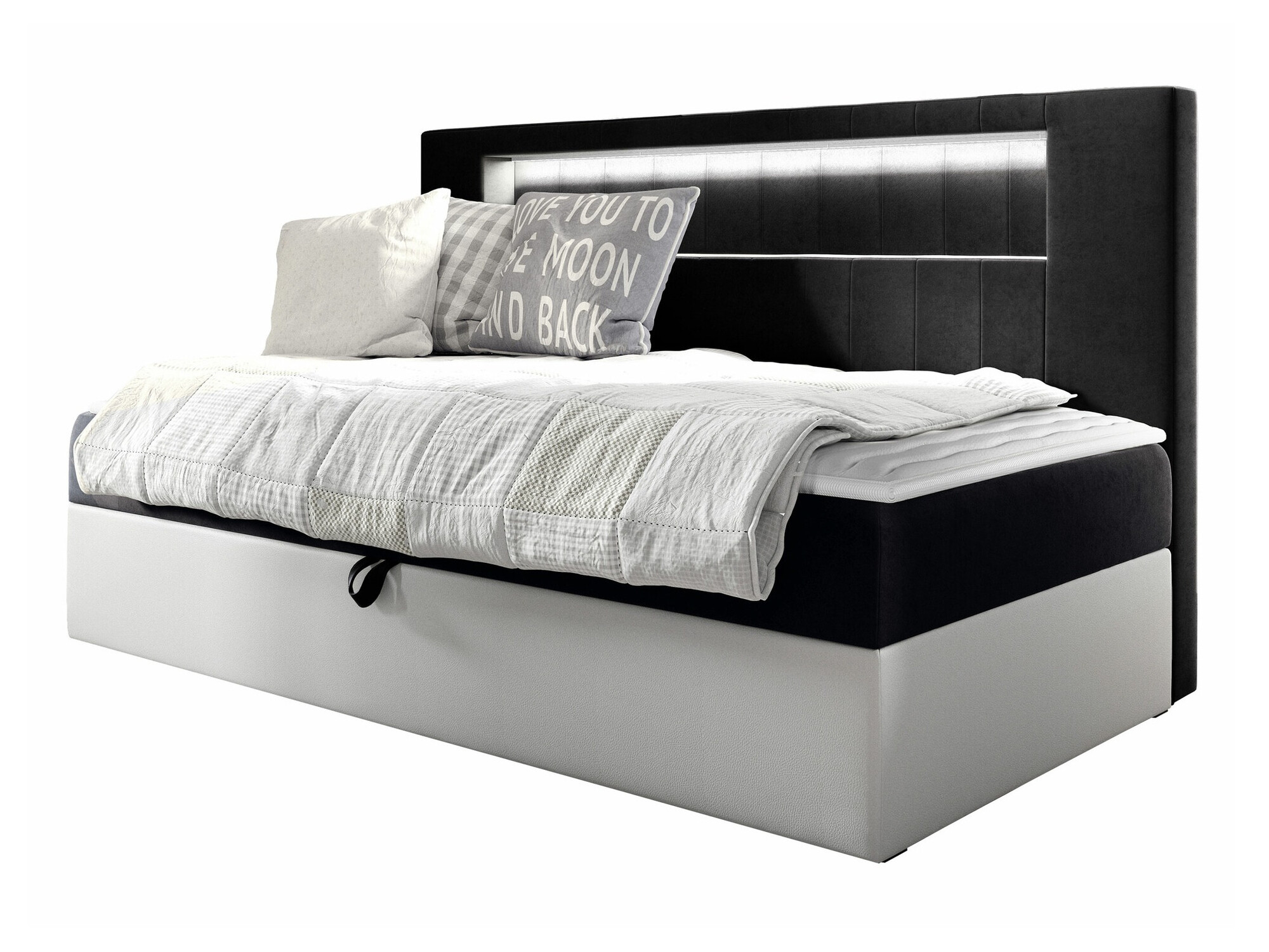 Letto continentale Lucus IV (Soft 017 + Fresh 17)