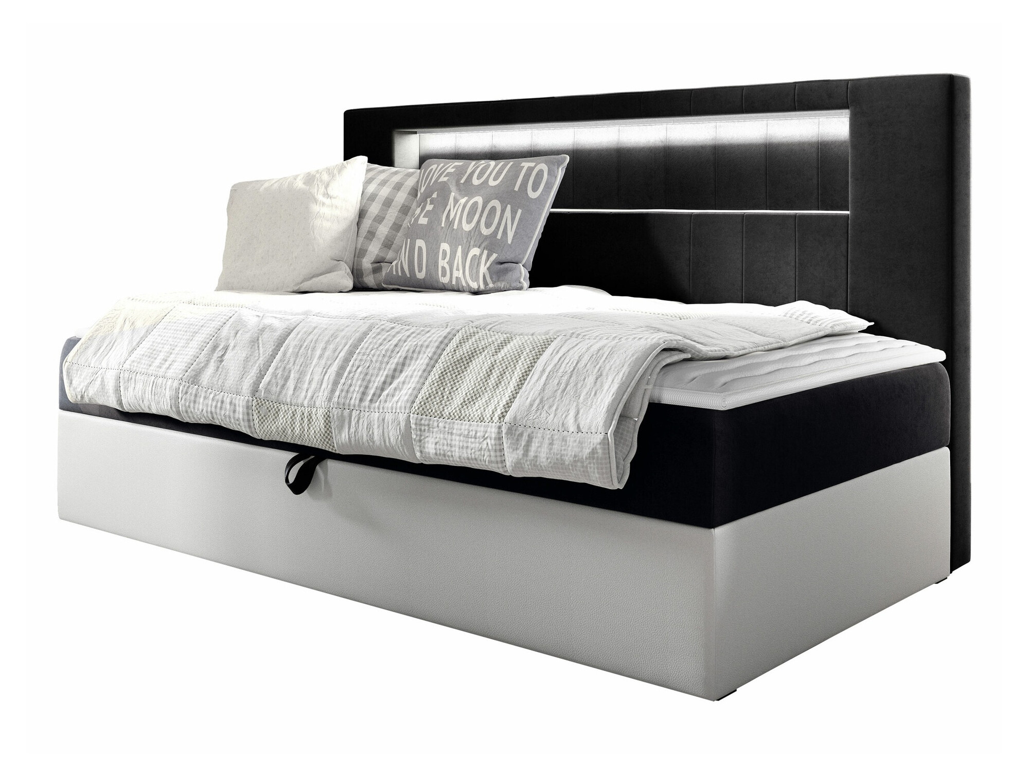 Letto continentale Lucus IV (Soft 017 + Fresh 17)