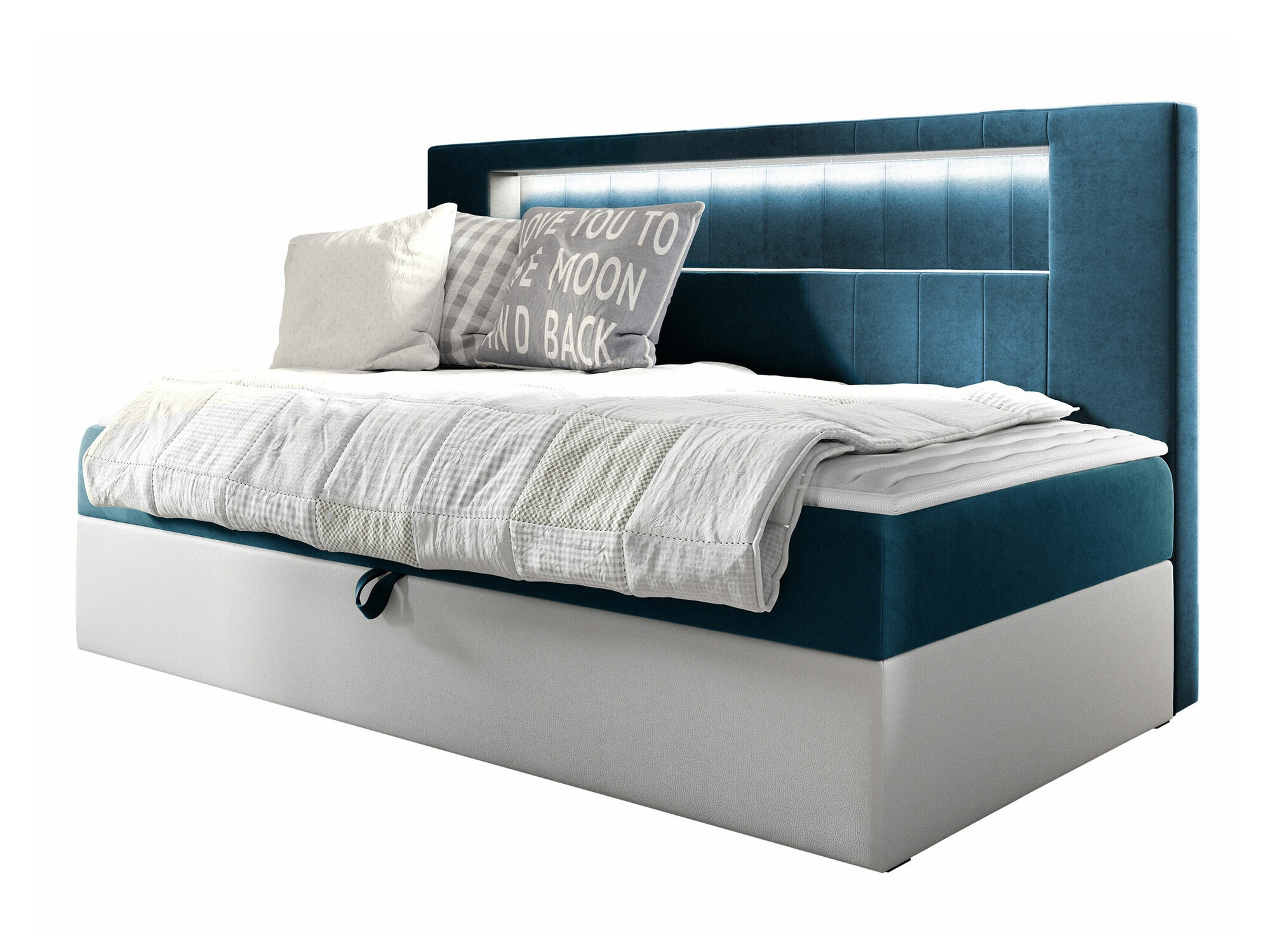 Letto continentale Lucus IV (Soft 017 + Fresh 34)