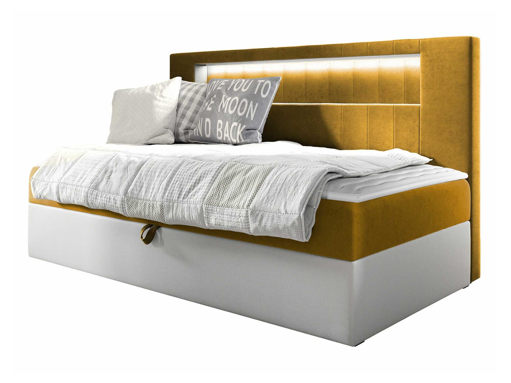 Letto continentale Lucus IV (Soft 017 + Fresh 37)