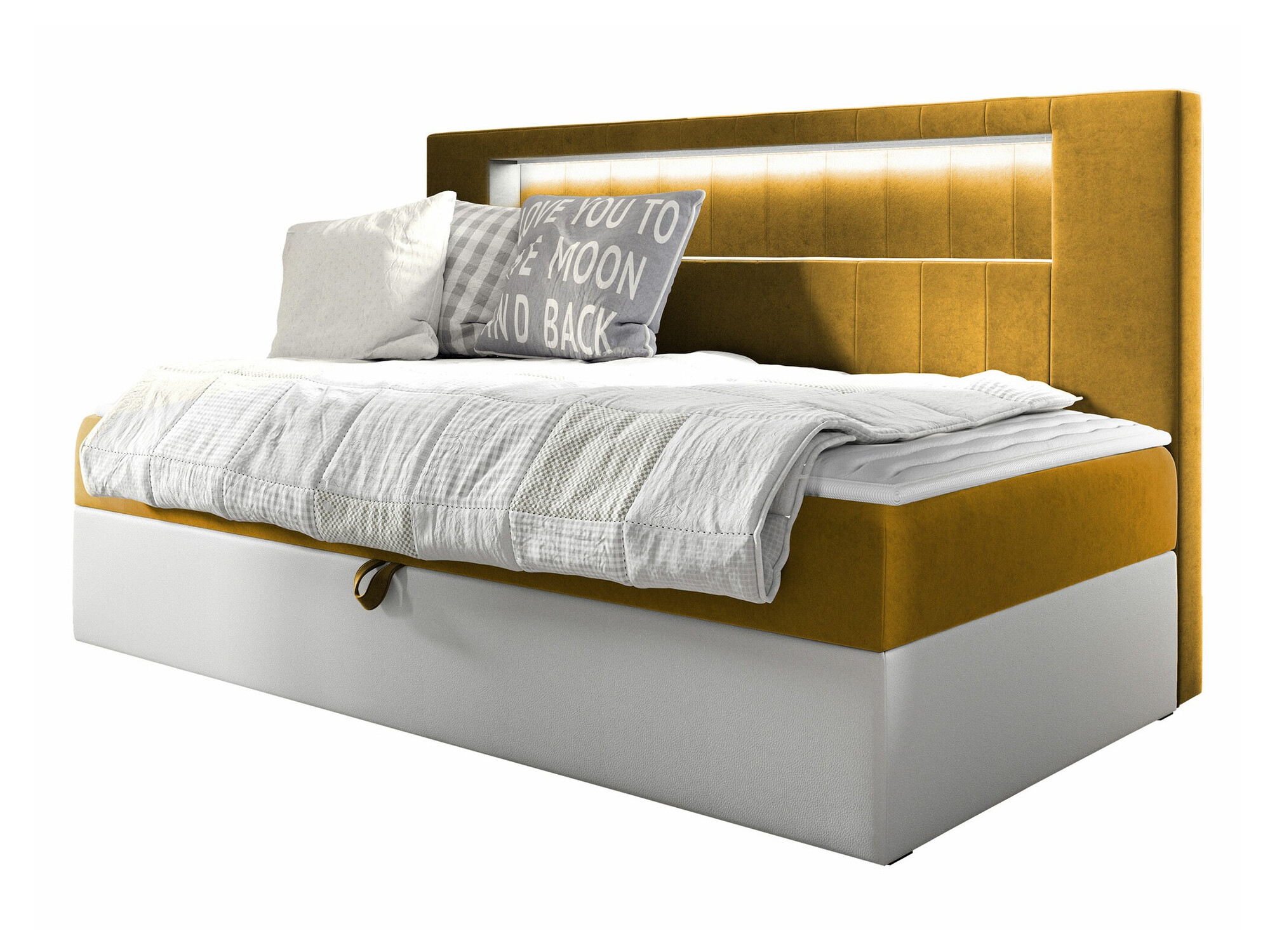 Letto continentale Lucus IV (Soft 017 + Fresh 37)