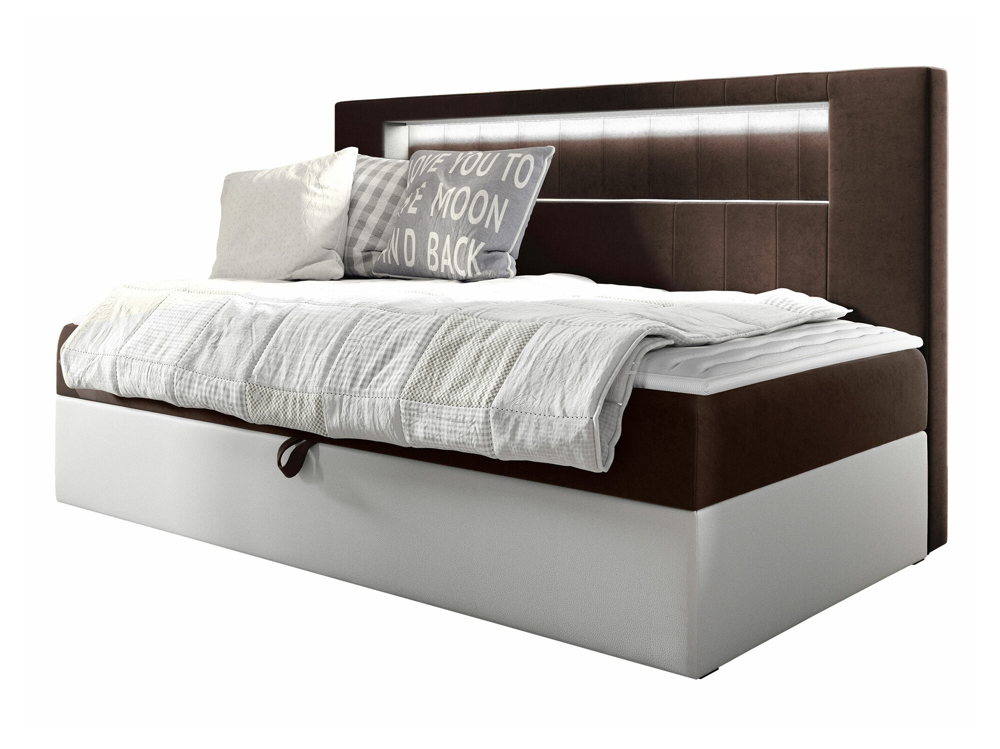 Letto continentale Lucus IV (Soft 017 + Fresh 4)
