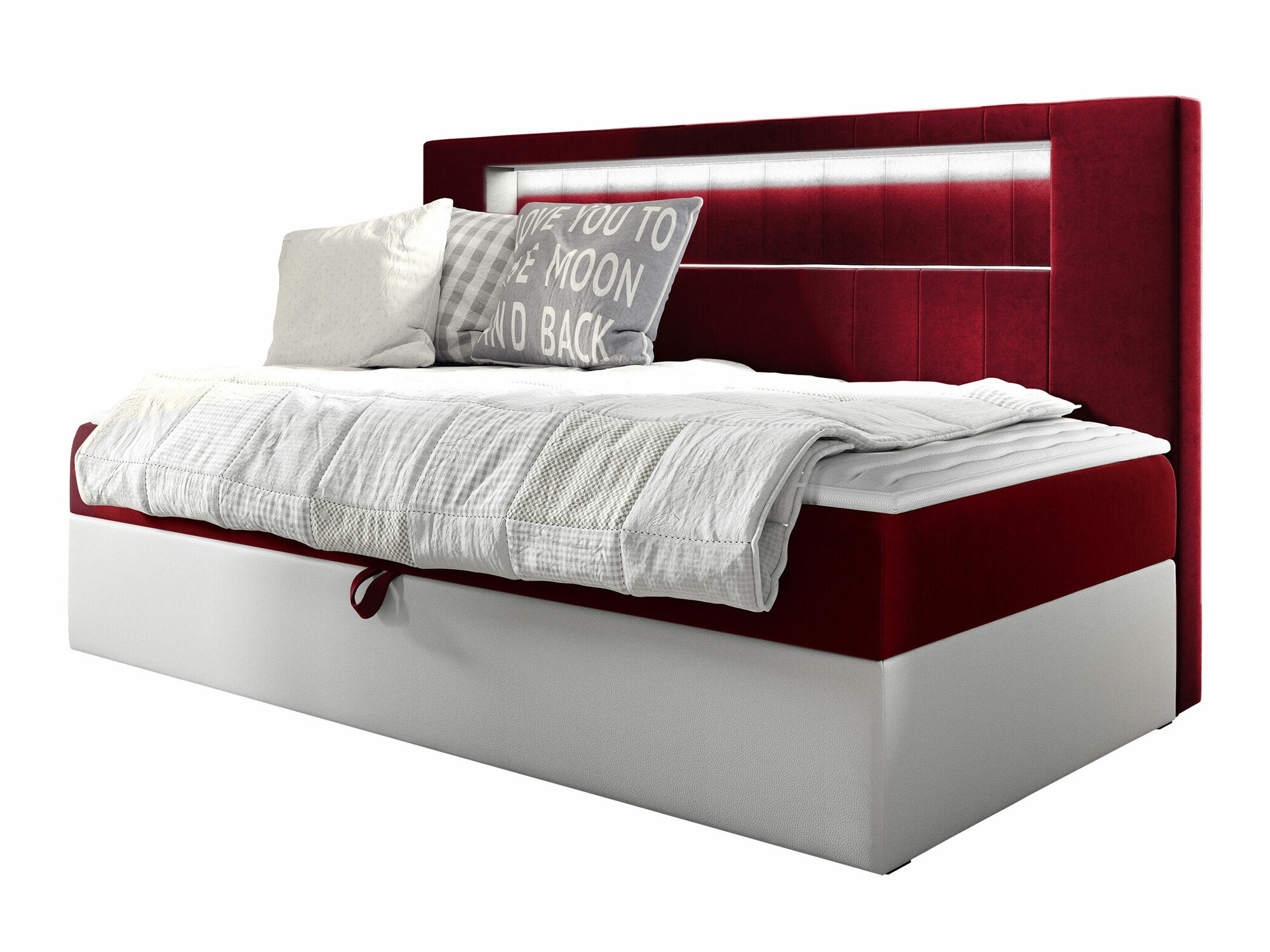 Letto continentale Lucus IV (Soft 017 + Fresh 8)
