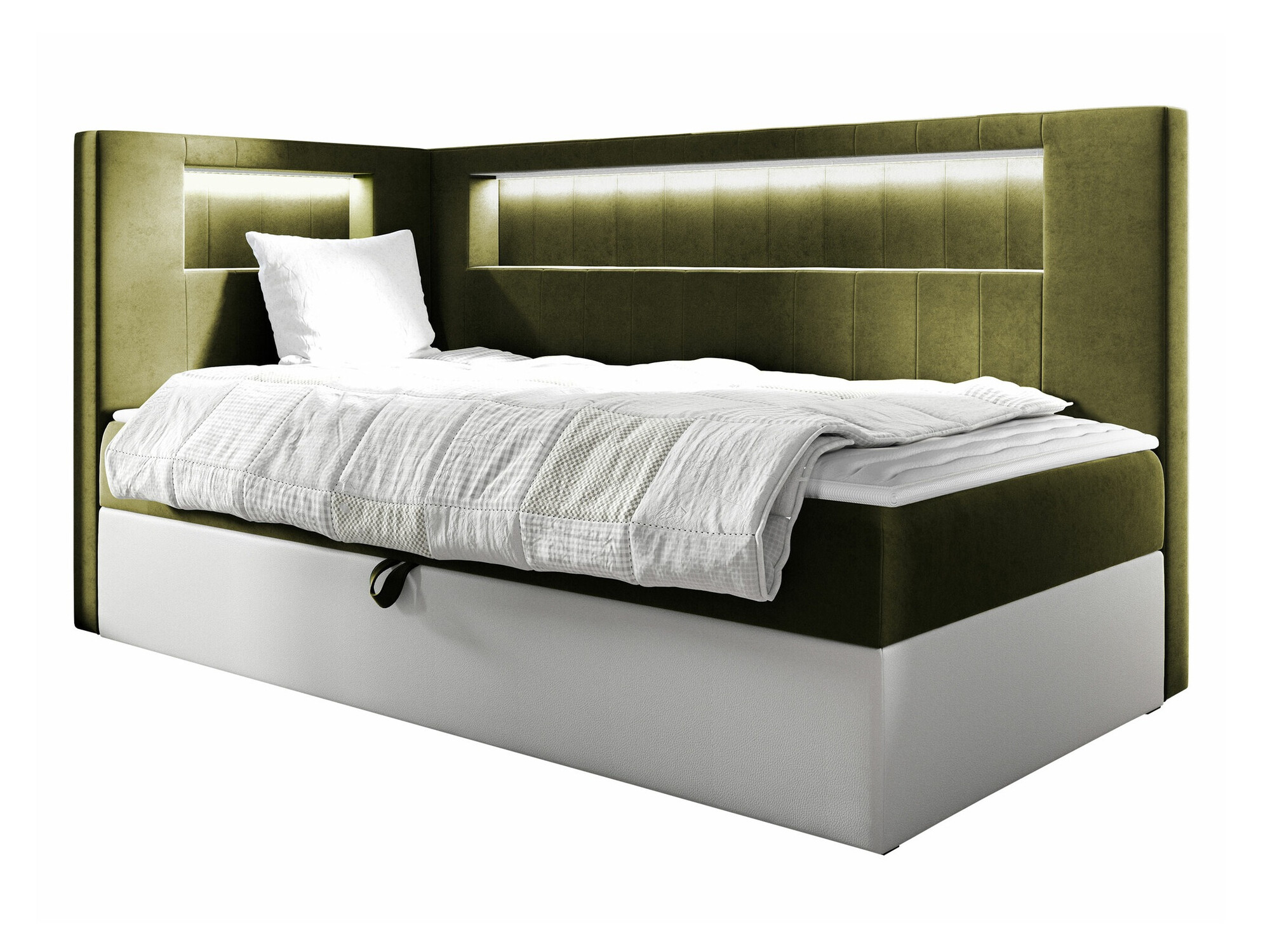 Letto continentale Lucus VIII (Soft 017 + Fresh 12)