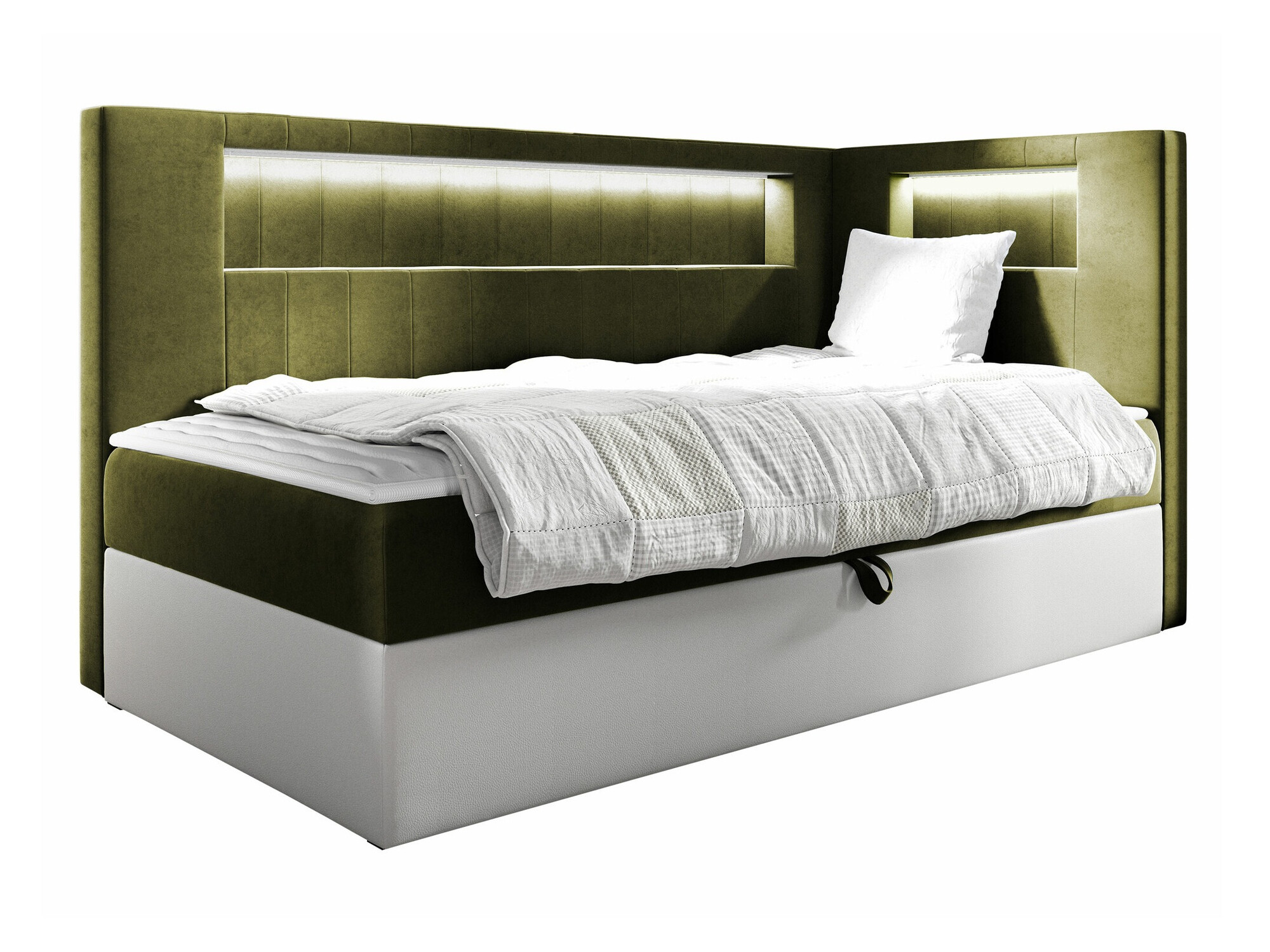 Letto continentale Lucus VIII (Soft 017 + Fresh 12)