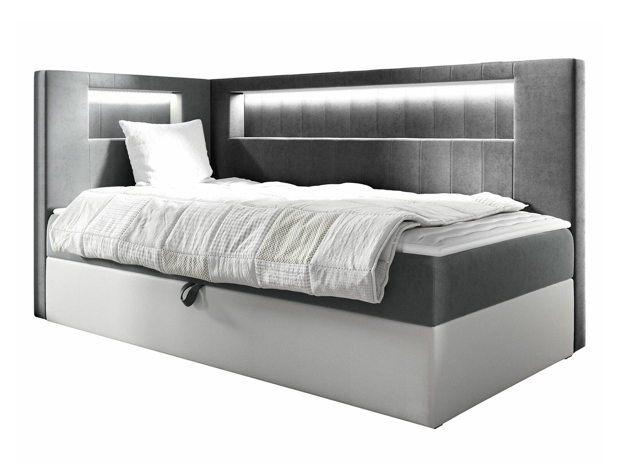 Letto continentale Lucus VIII (Soft 017 + Fresh 14)