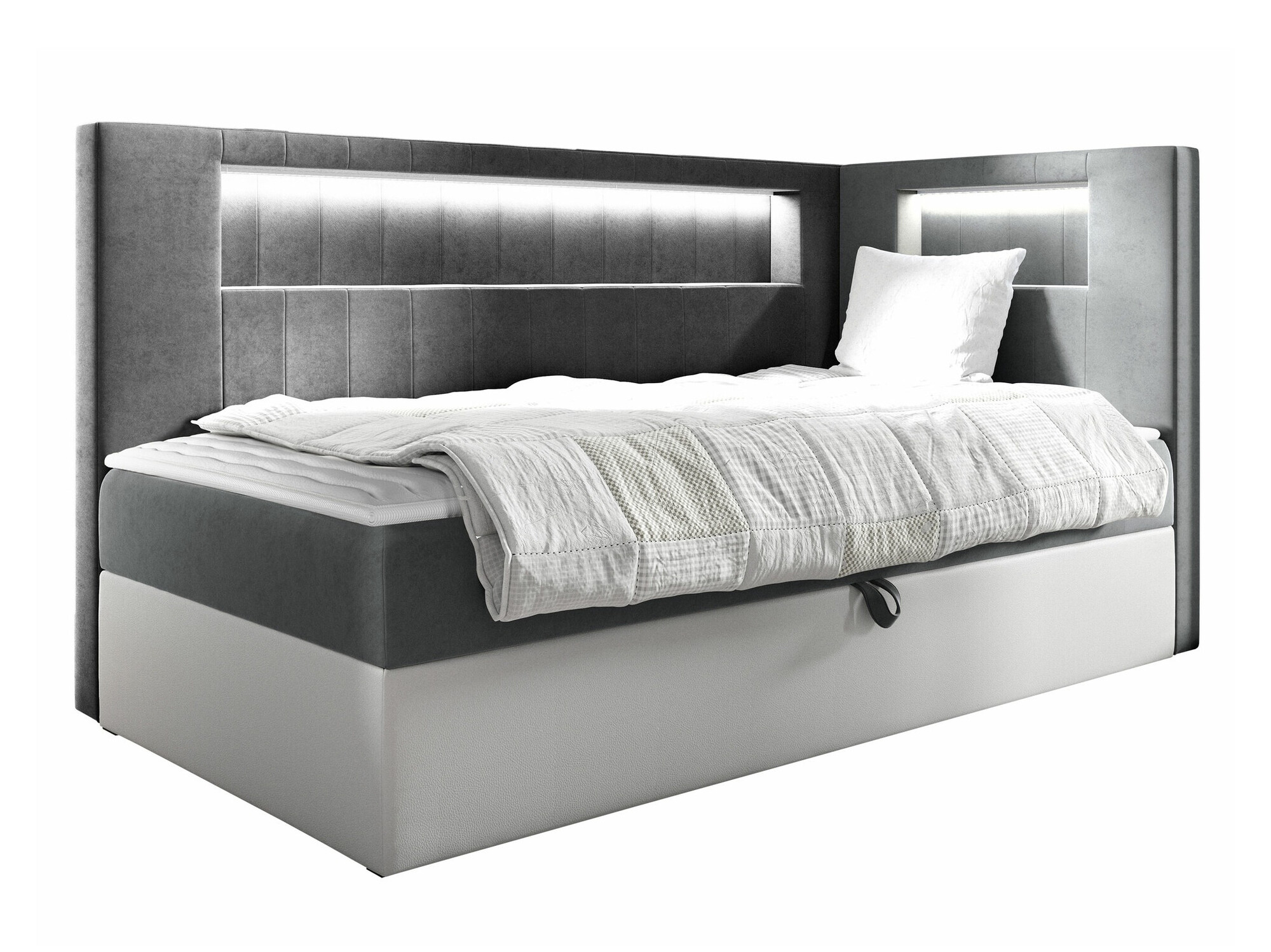 Letto continentale Lucus VIII (Soft 017 + Fresh 14)