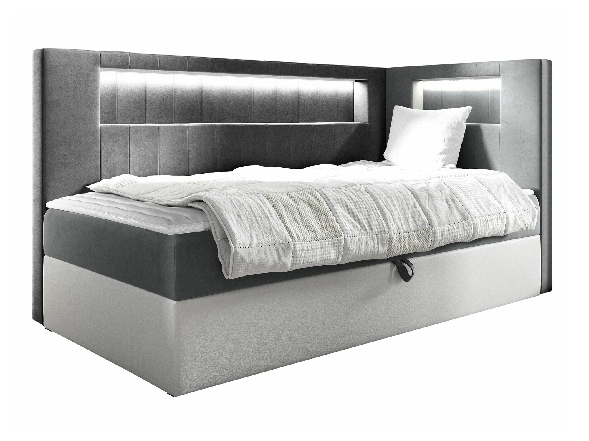 Letto continentale Lucus VIII (Soft 017 + Fresh 14)